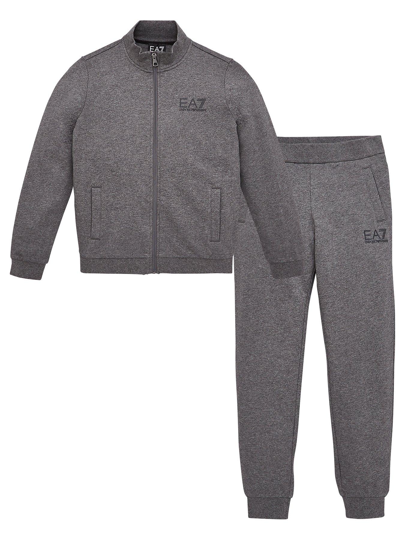 Ea7 Emporio Armani Boys Funnel Neck Logo Tracksuit review