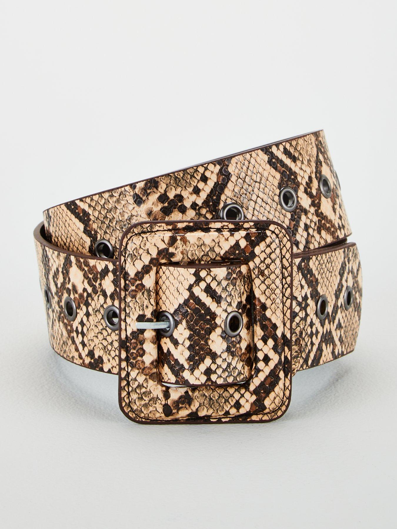 V By Very Snake Print Waist Belt review