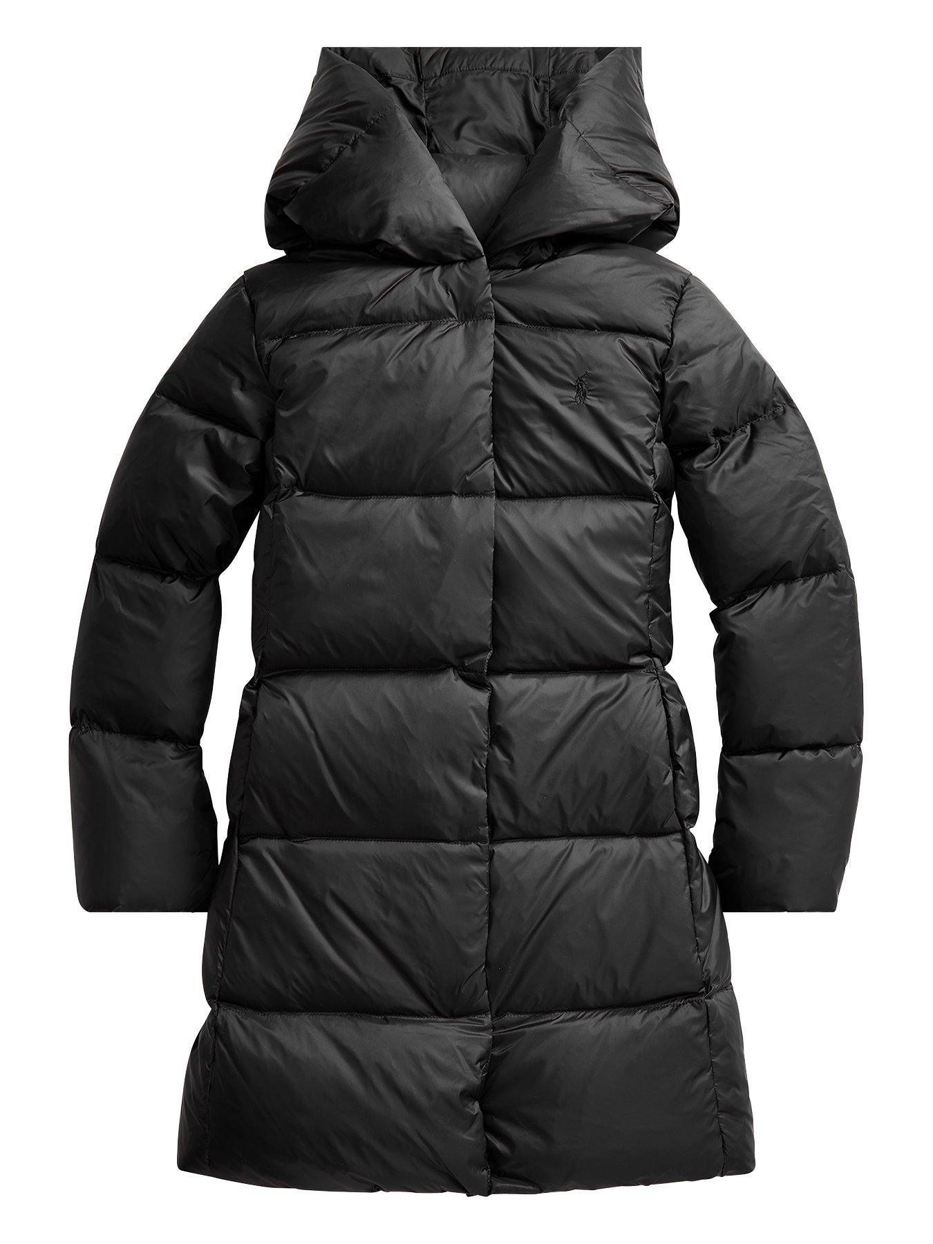 ralph lauren longline puffer jacket