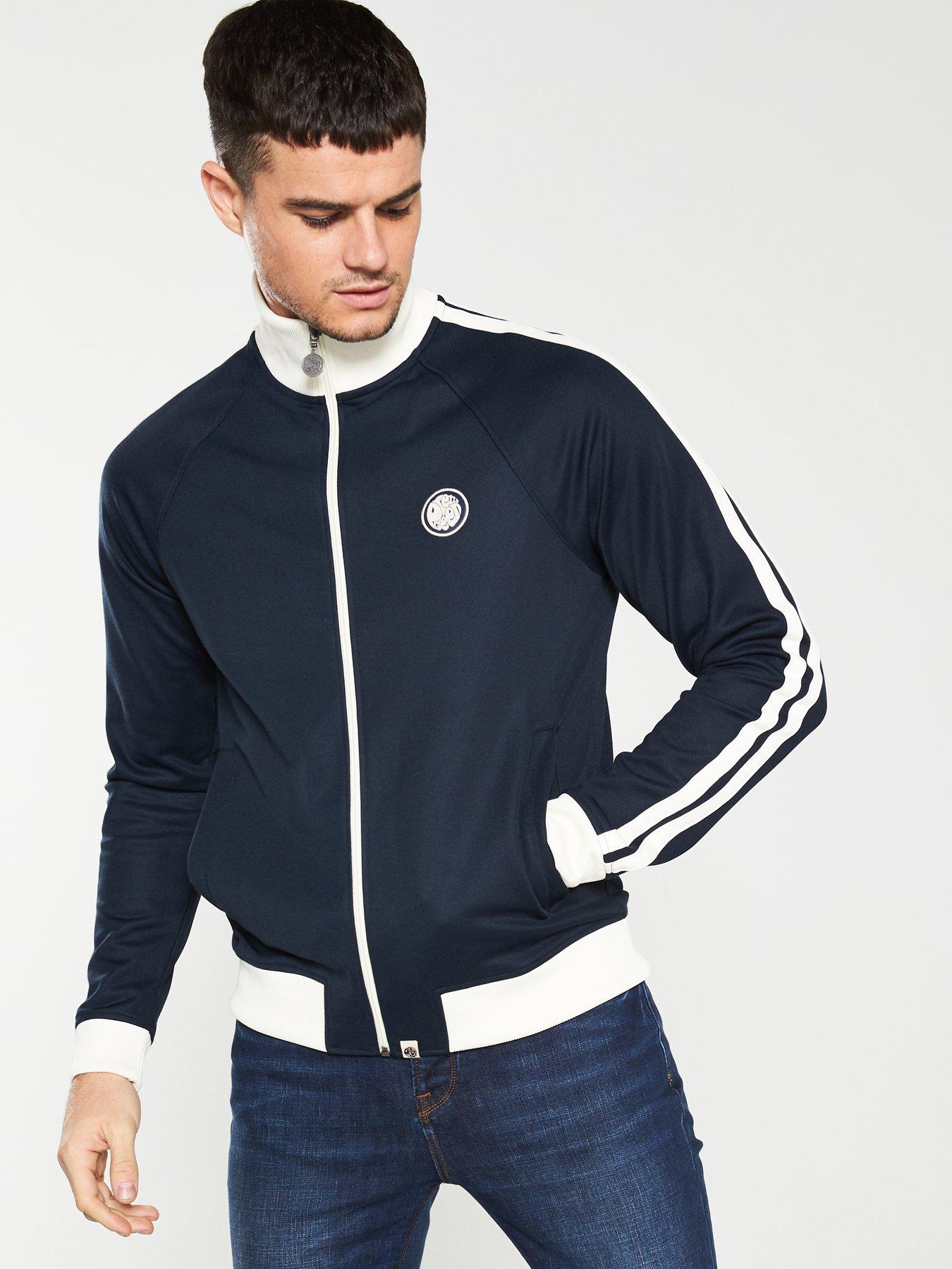 pretty green zip through track top