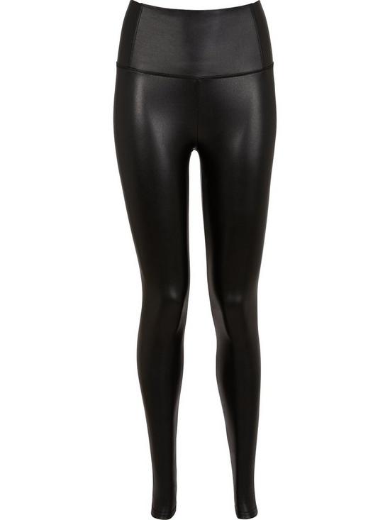 stillFront image of allsaints-cora-high-rise-leggings-black