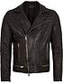  image of allsaints-conroy-biker-jacket-black