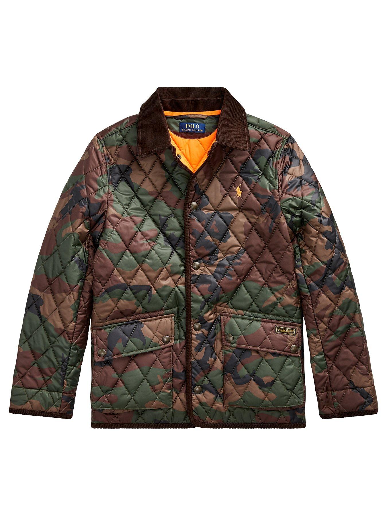 Ralph Lauren Boys Camo Print Quilted Jacket review