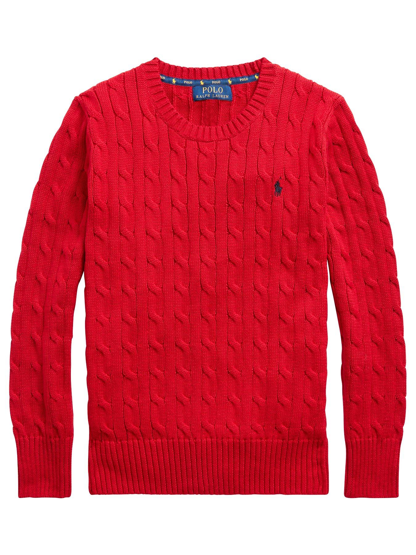 Ralph Lauren Boys Classic Cable Knit Jumper review