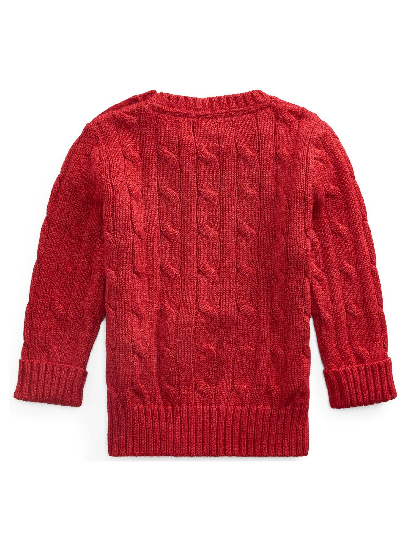 red ralph lauren jumper