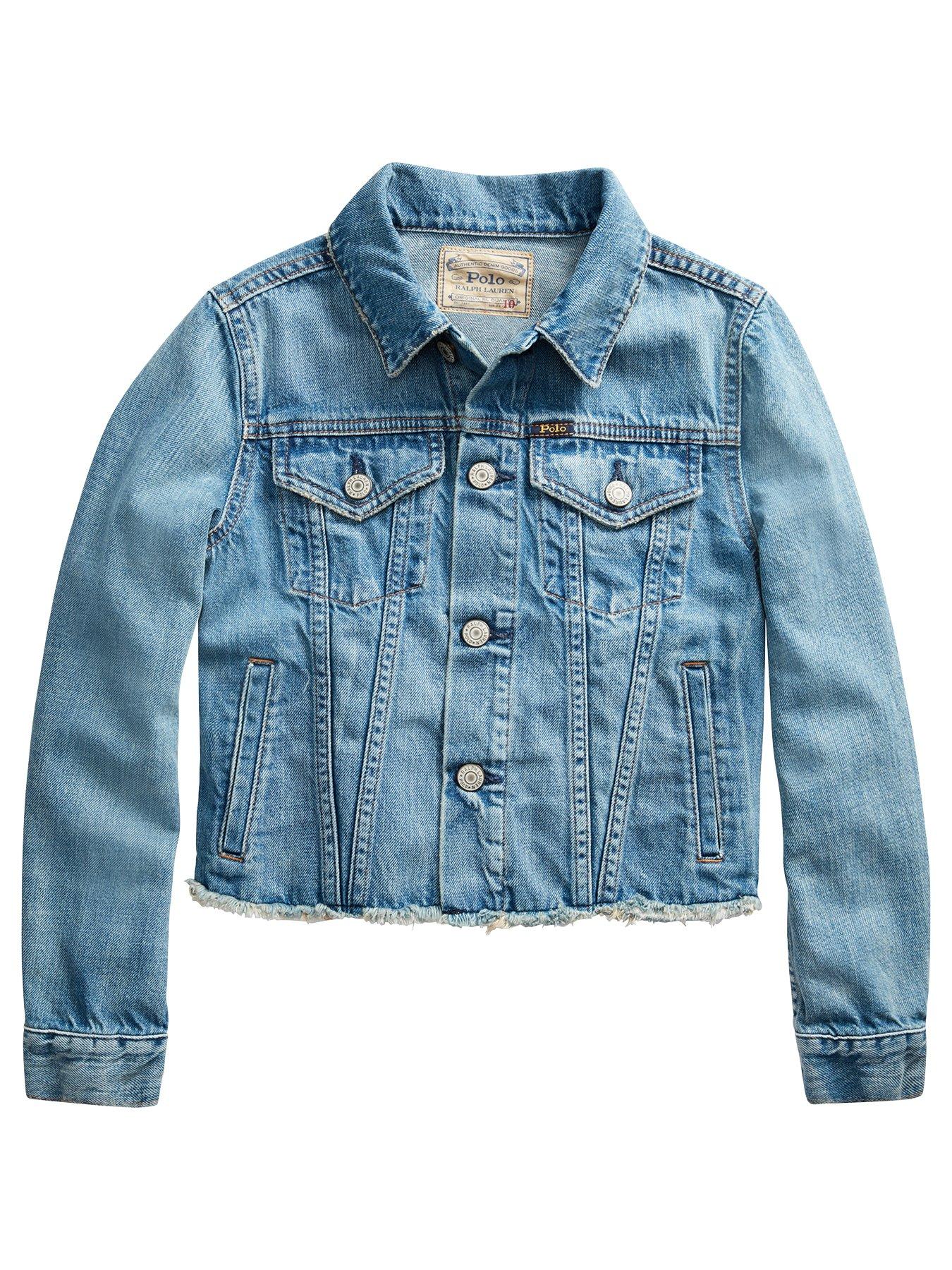 Ralph Lauren Girls Polo Print Denim Jacket review