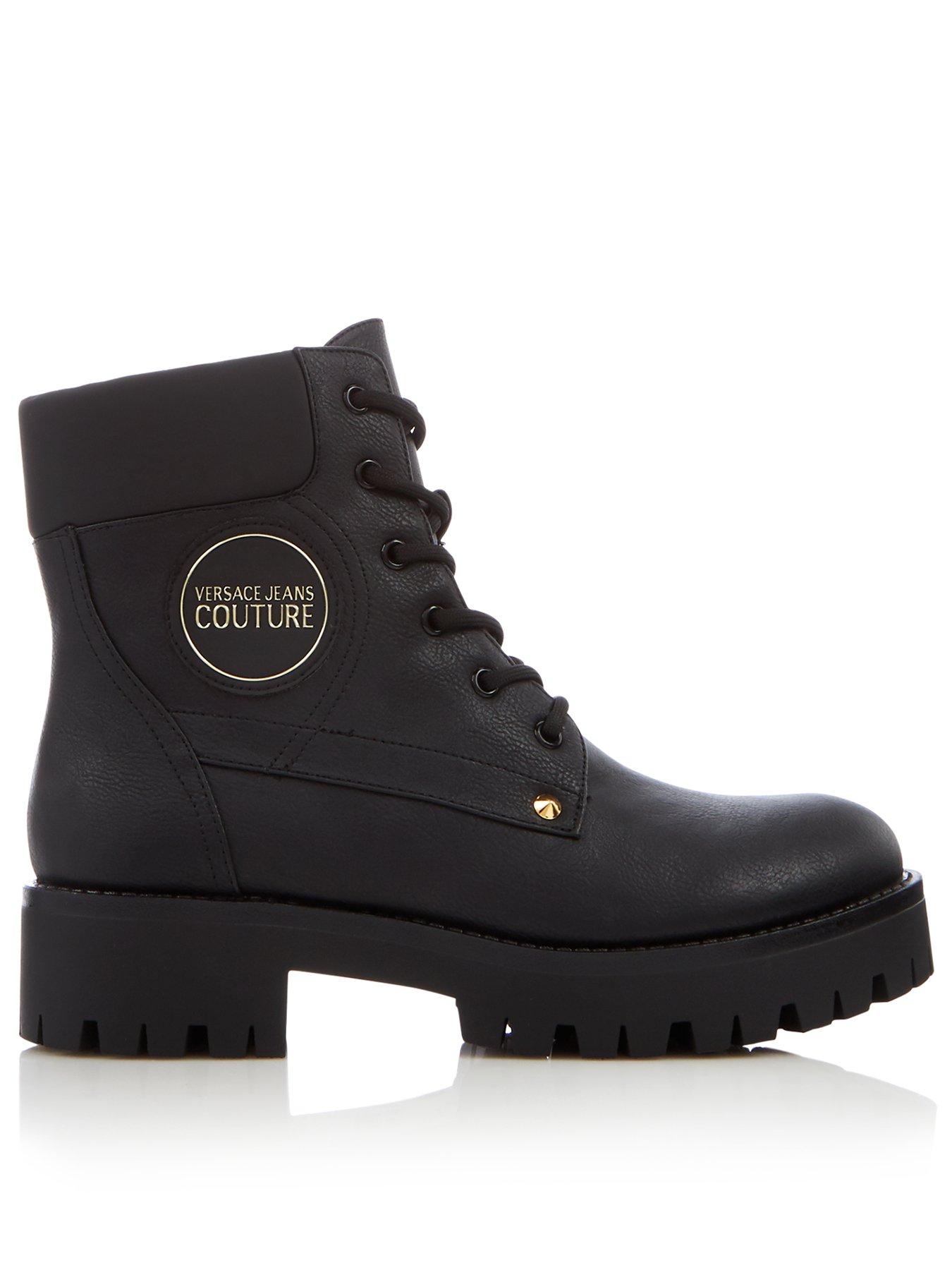 Versace Jeans Couture Logo Hiker Boots review