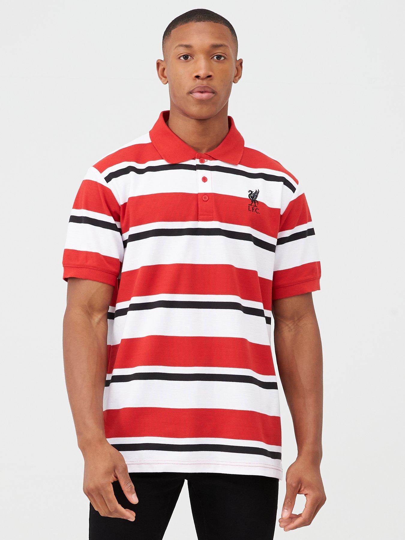 Liverpool Fc Liverpool Fc Yarn Dyed Striped Polo review