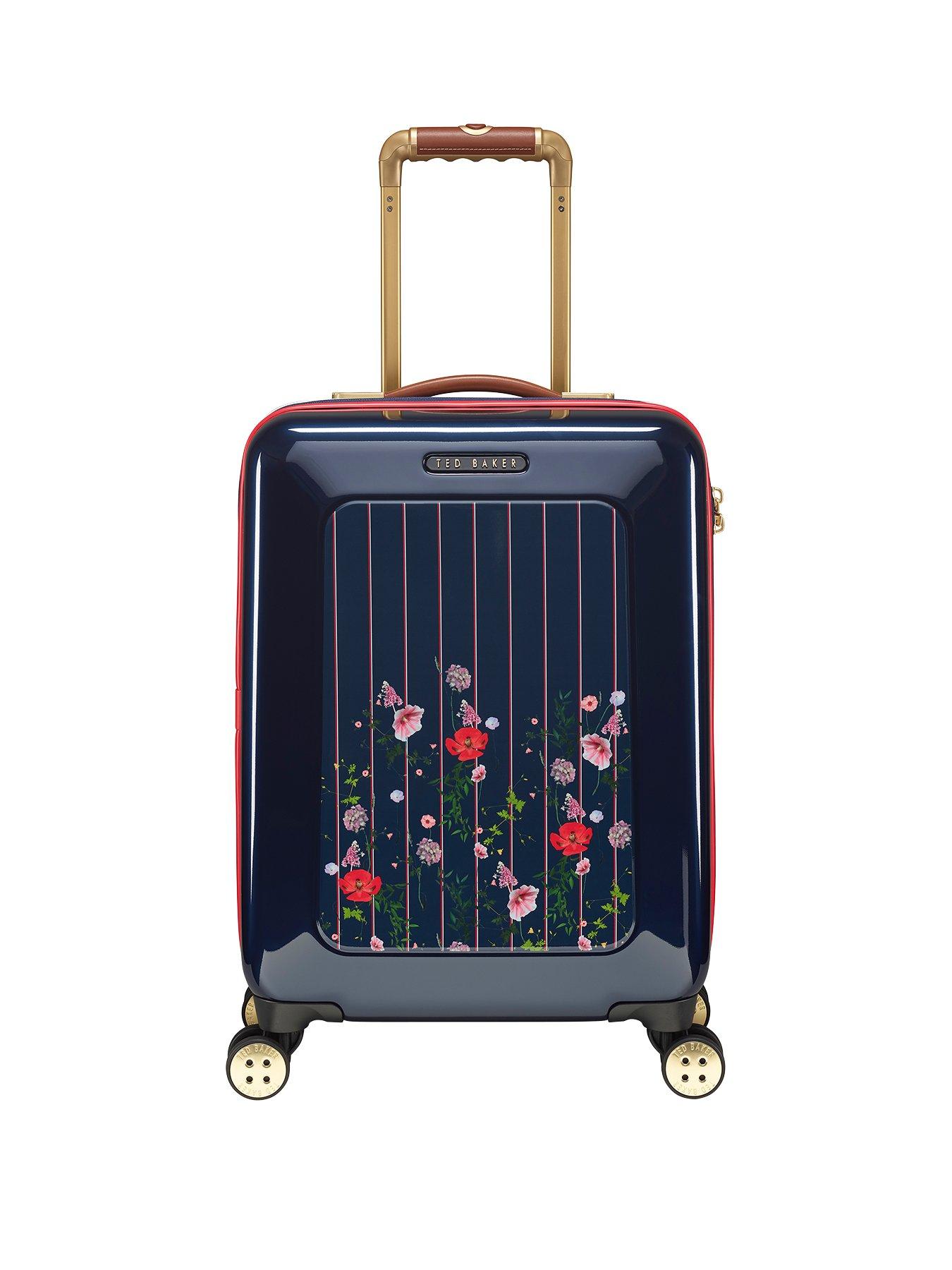 4 wheel small suitcase