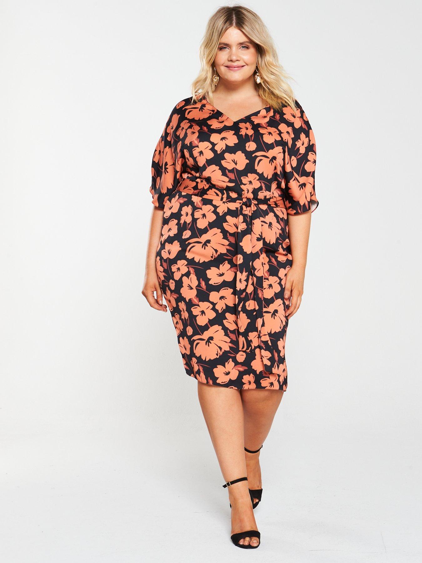 kimono midi dress uk