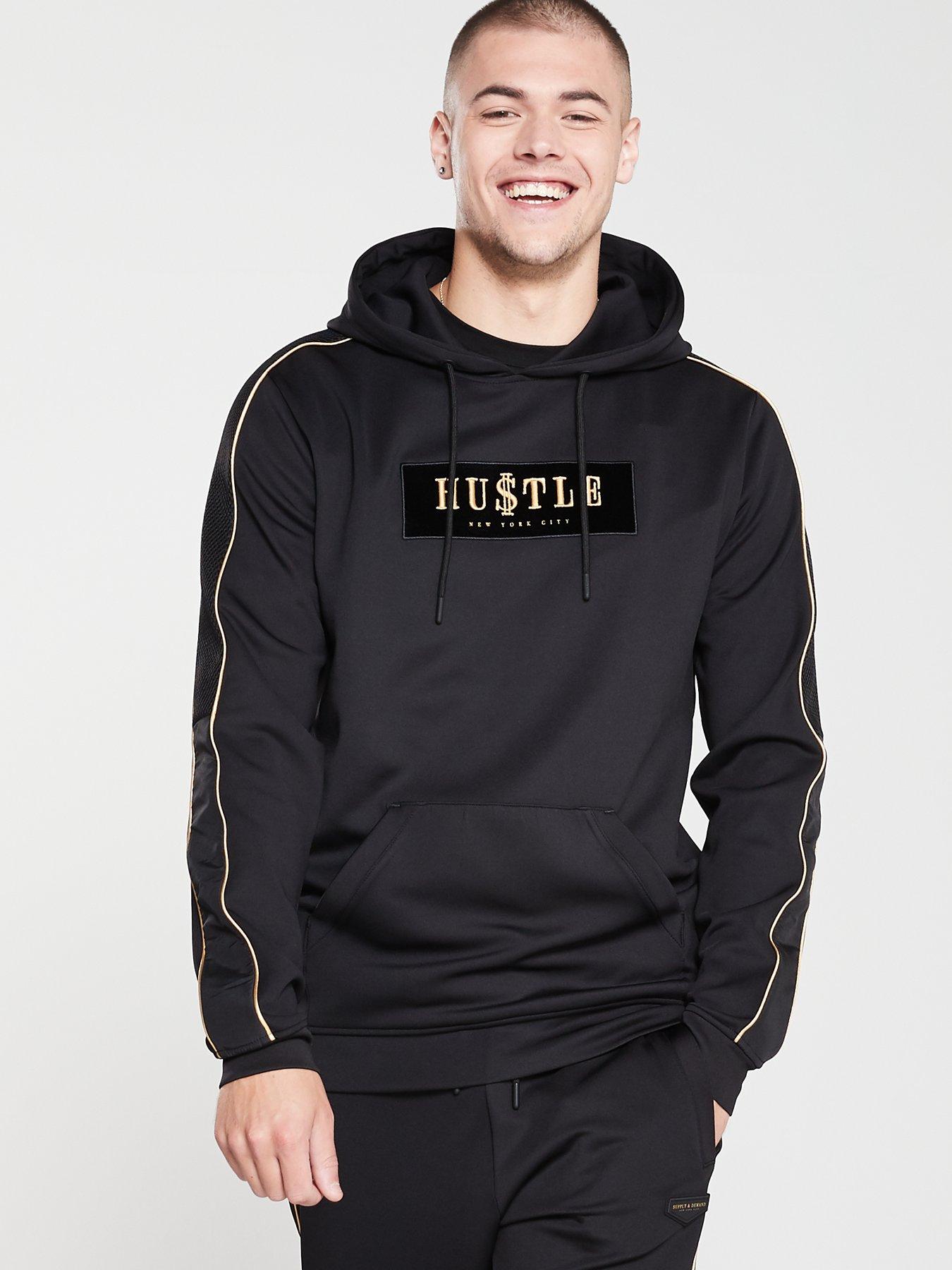 black supply and demand tracksuit