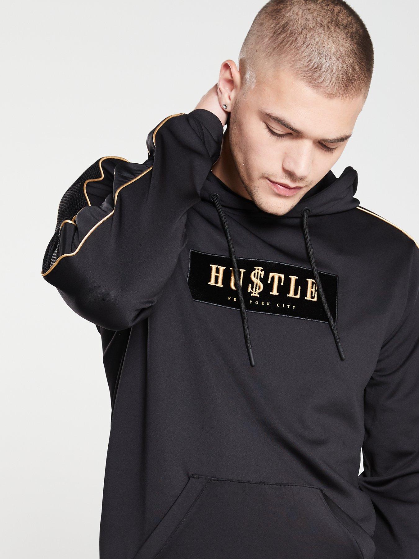 black and gold supply and demand tracksuit