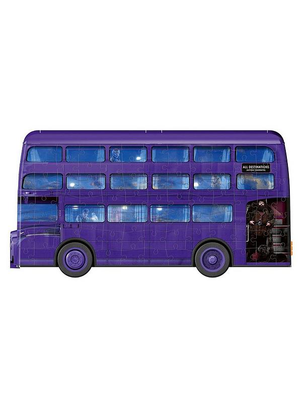 Image 4 of 5 of Ravensburger Harry Potter Knight Bus 216-piece 3D Jigsaw Puzzle