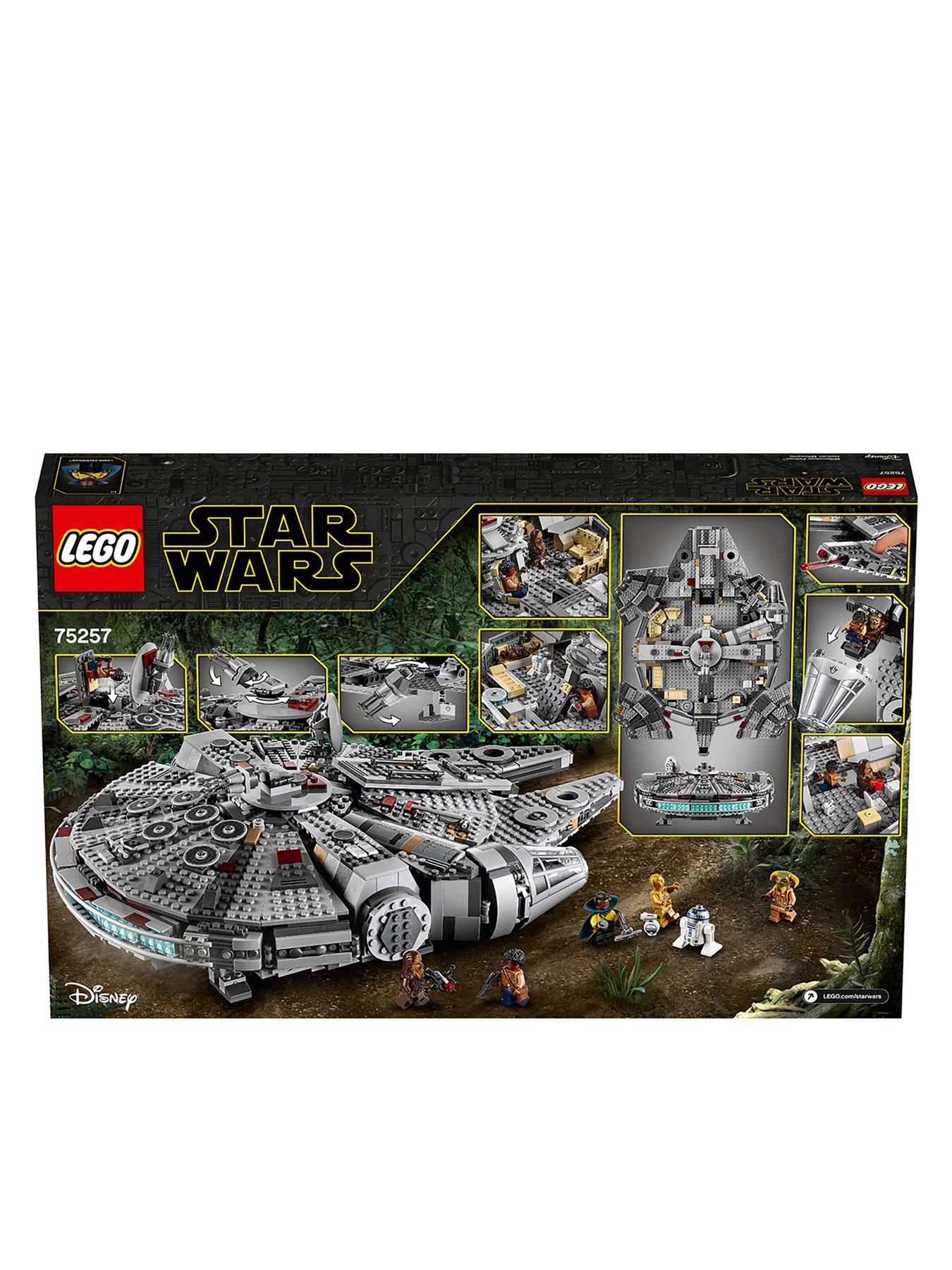 Star wars millenium discount falcon lego set