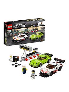LEGO Speed Champions 75888 Porsche 911 RSR and 911 Turbo 3.0 Race Cars