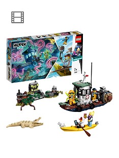 LEGO Hidden Side 70419 Wrecked Shrimp Boat with with AR games App