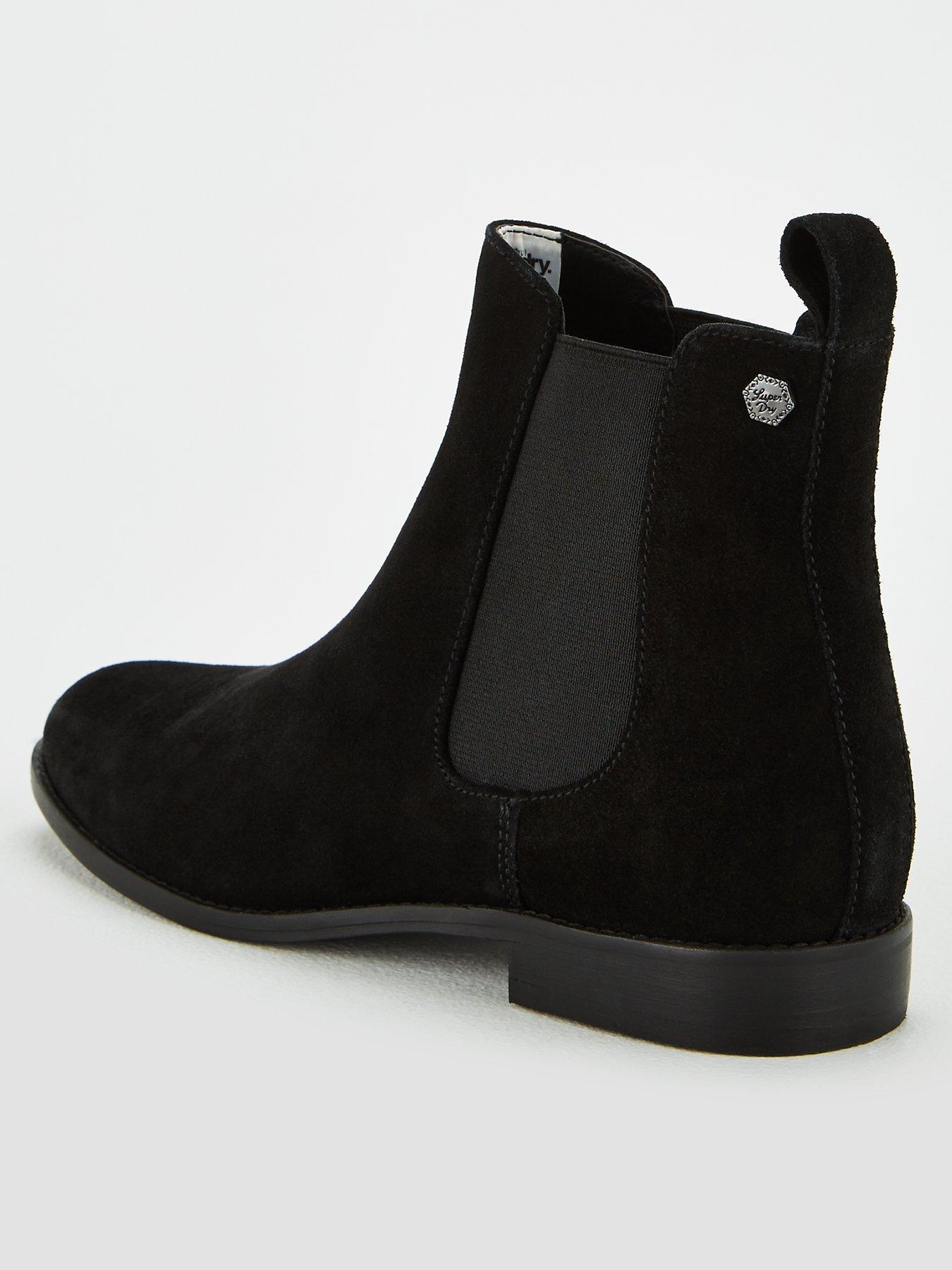 superdry millie chelsea boots black