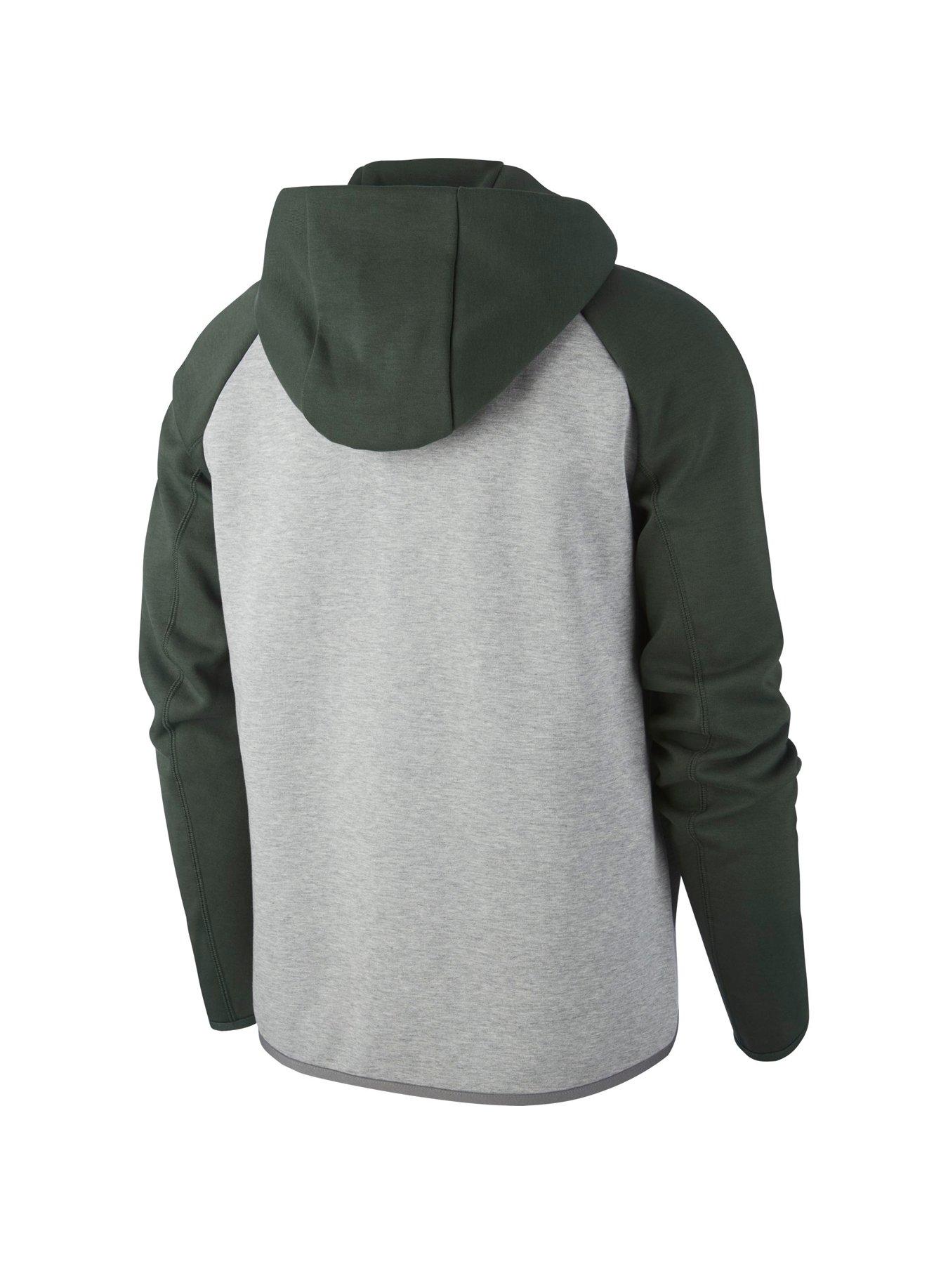 nike tech fleece tracksuit light grey