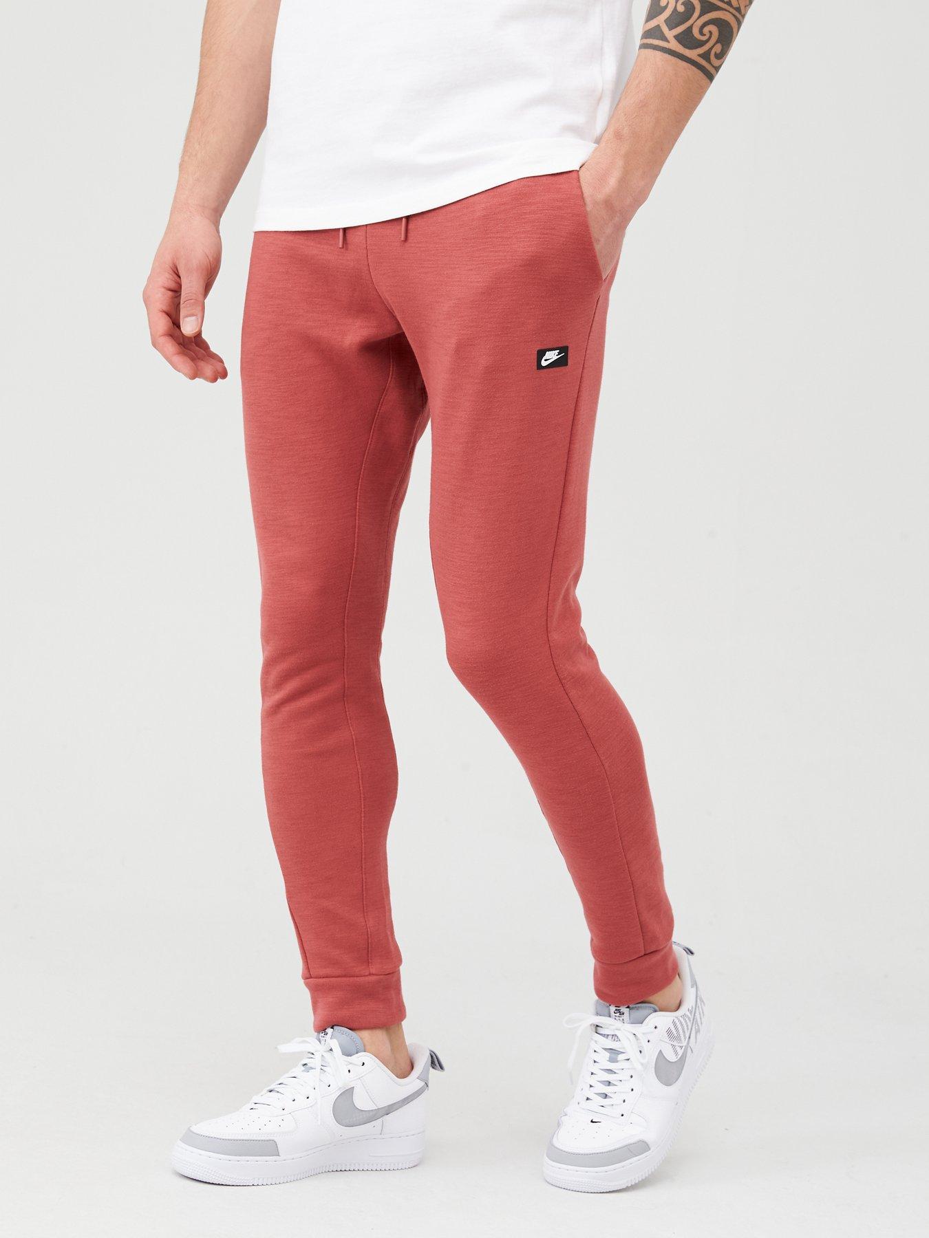 mens nike optic joggers