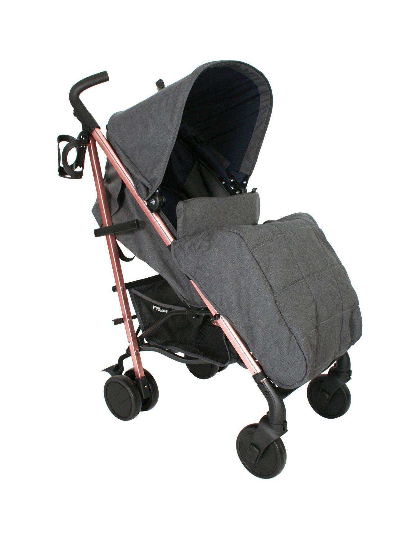 my babiie grey stroller