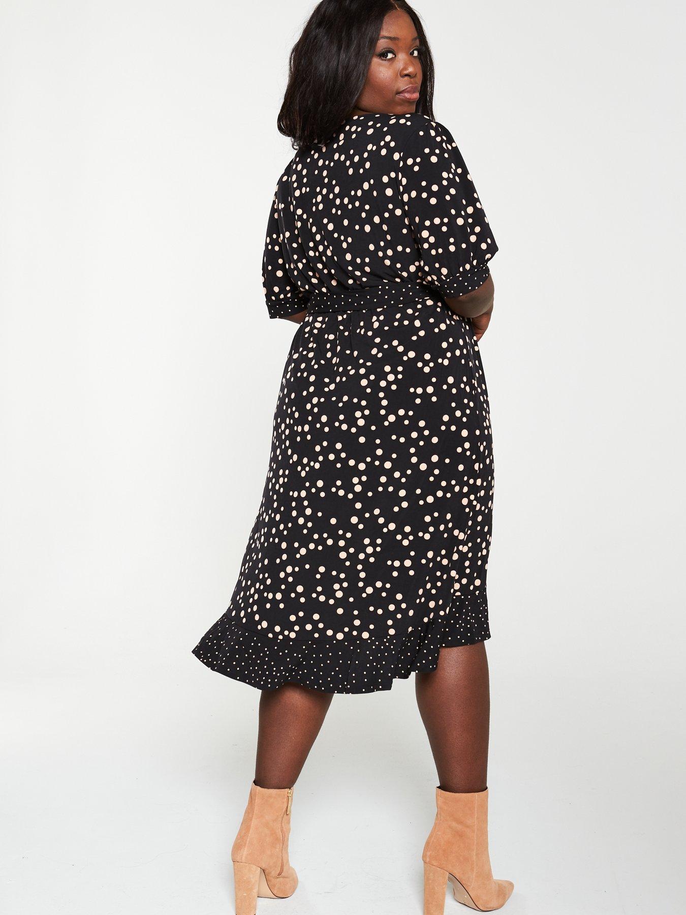 oasis curve animal wrap midi