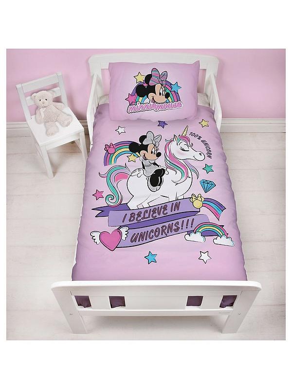 Minnie Mouse Believe Toddler Duvet Cover Very Co Uk