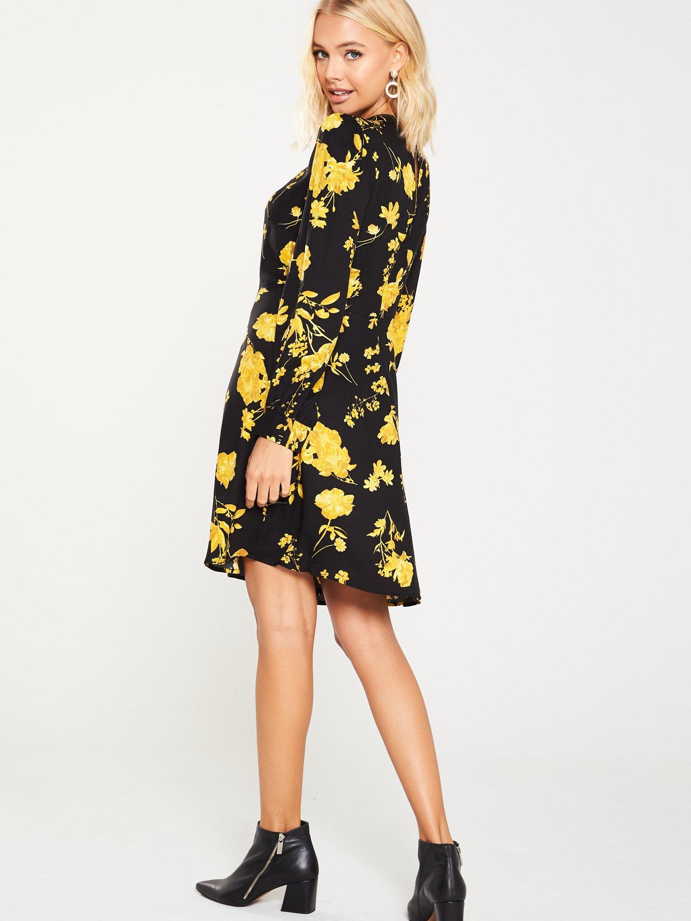 Warehouse Wall Flower High Neck Flippy 