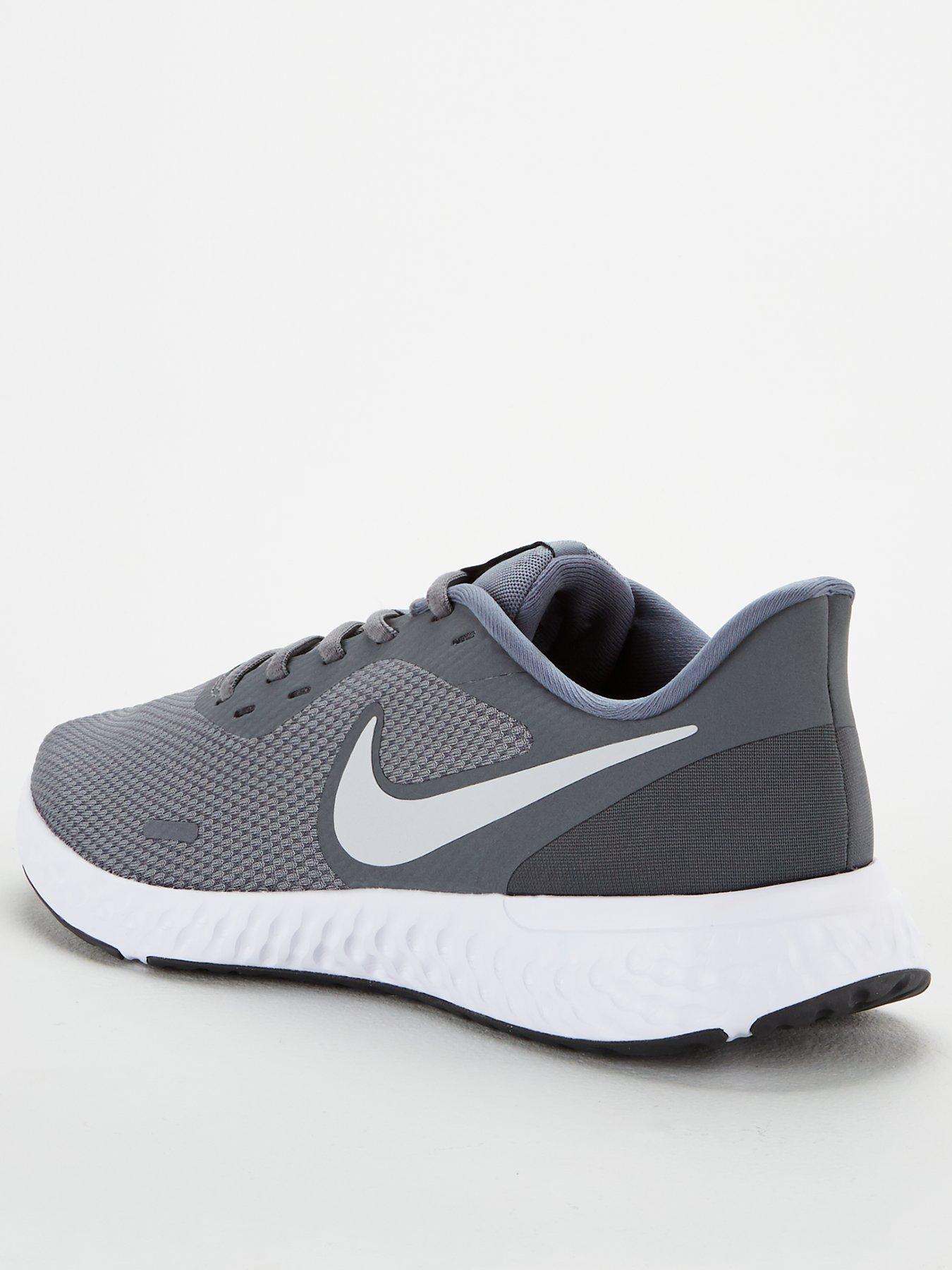 nike revolution 5 men's grey