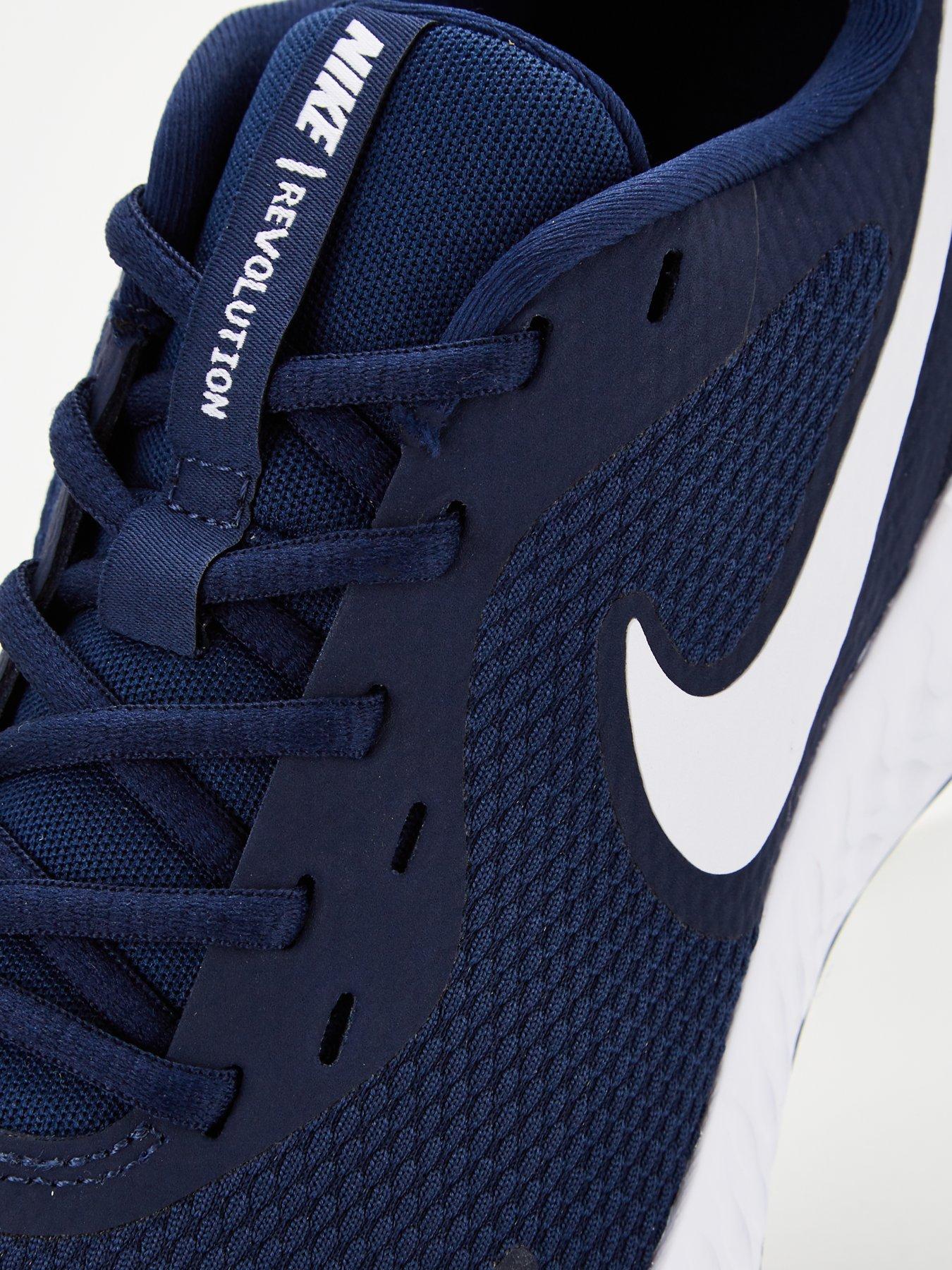 nike ladies navy trainers