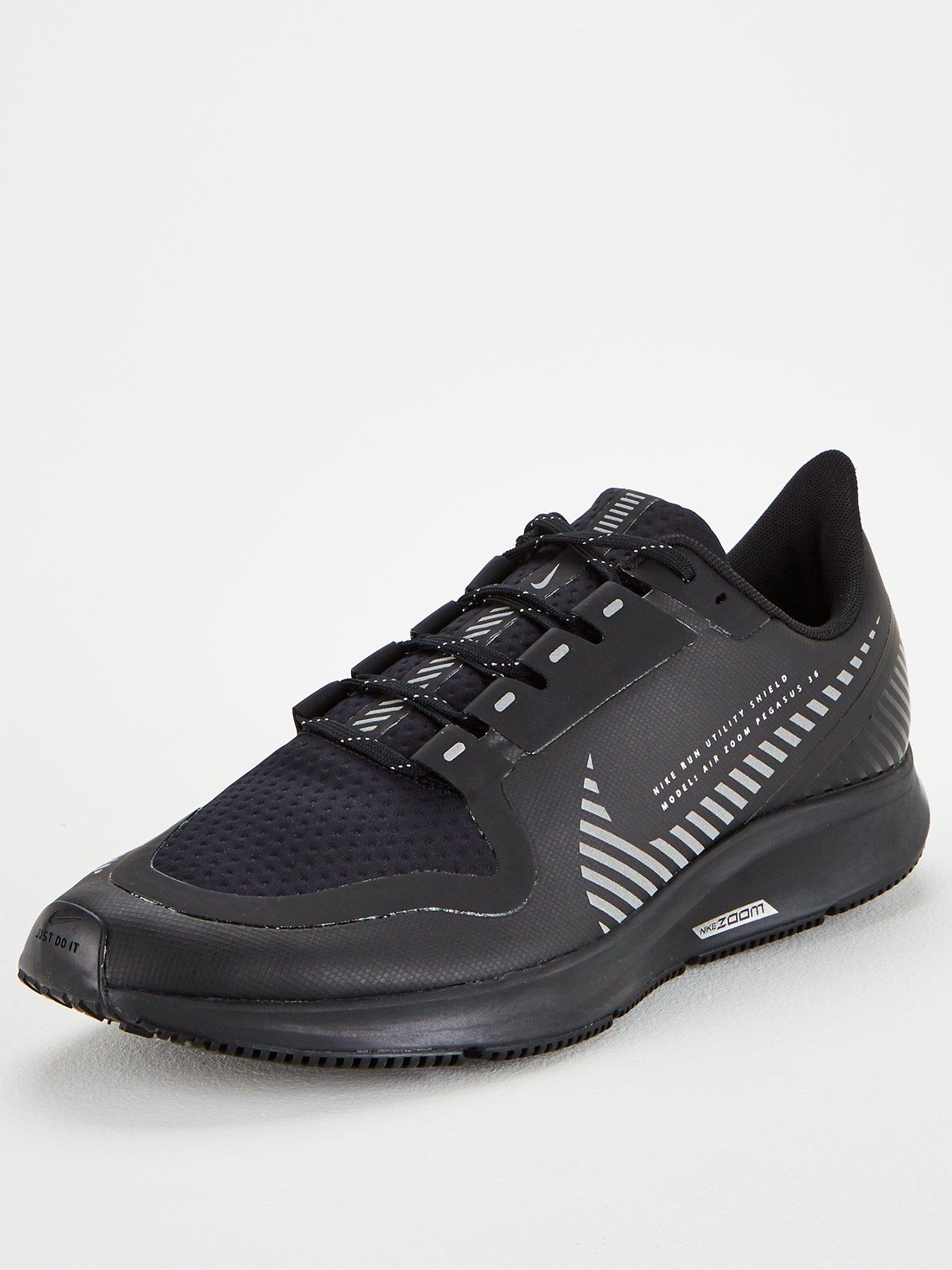 nike pegasus shield black