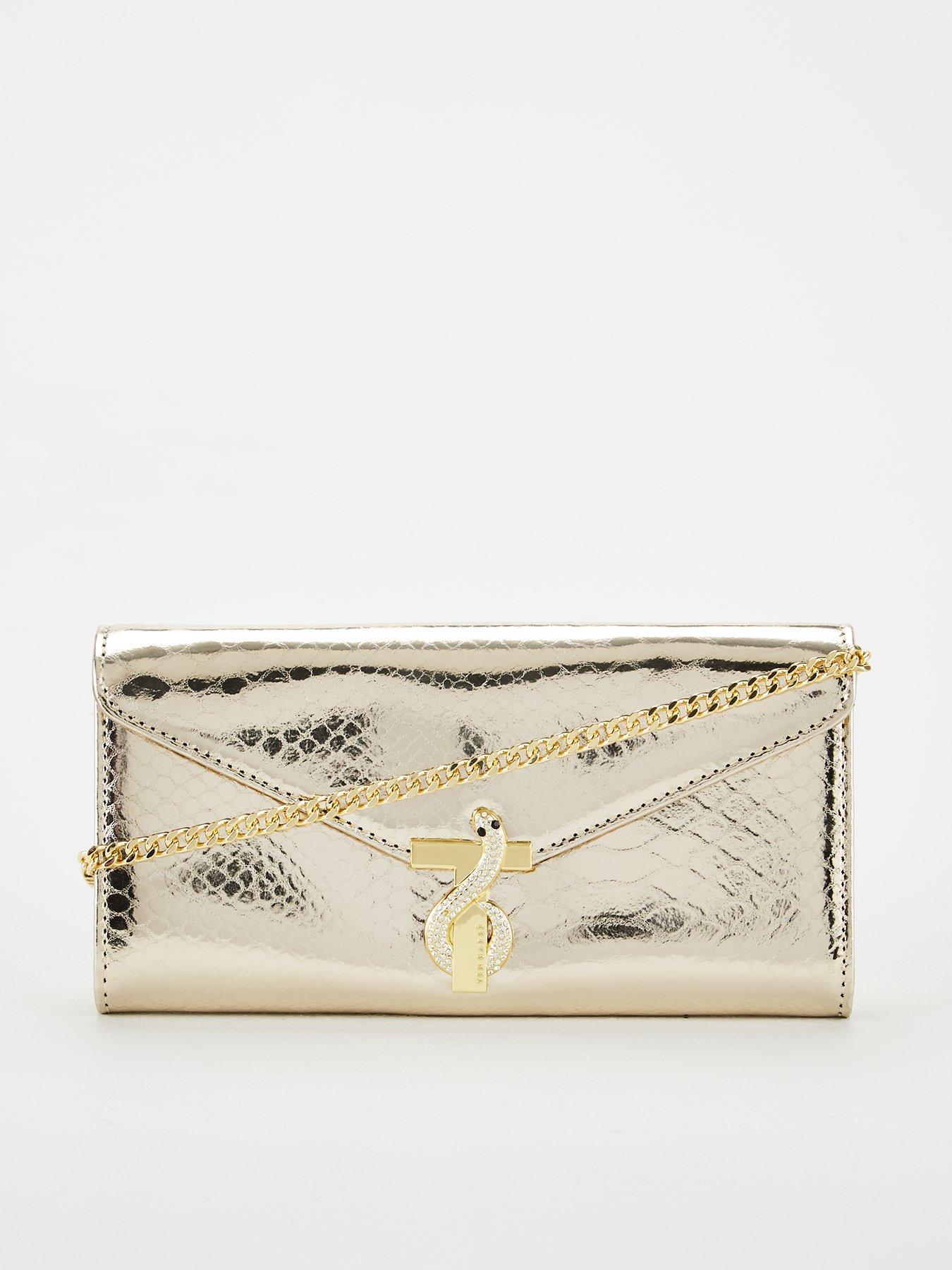 ted baker gold bag