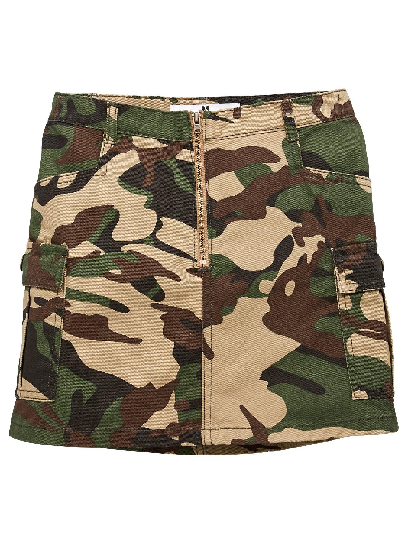 V By Very Girls Camo Skirt review