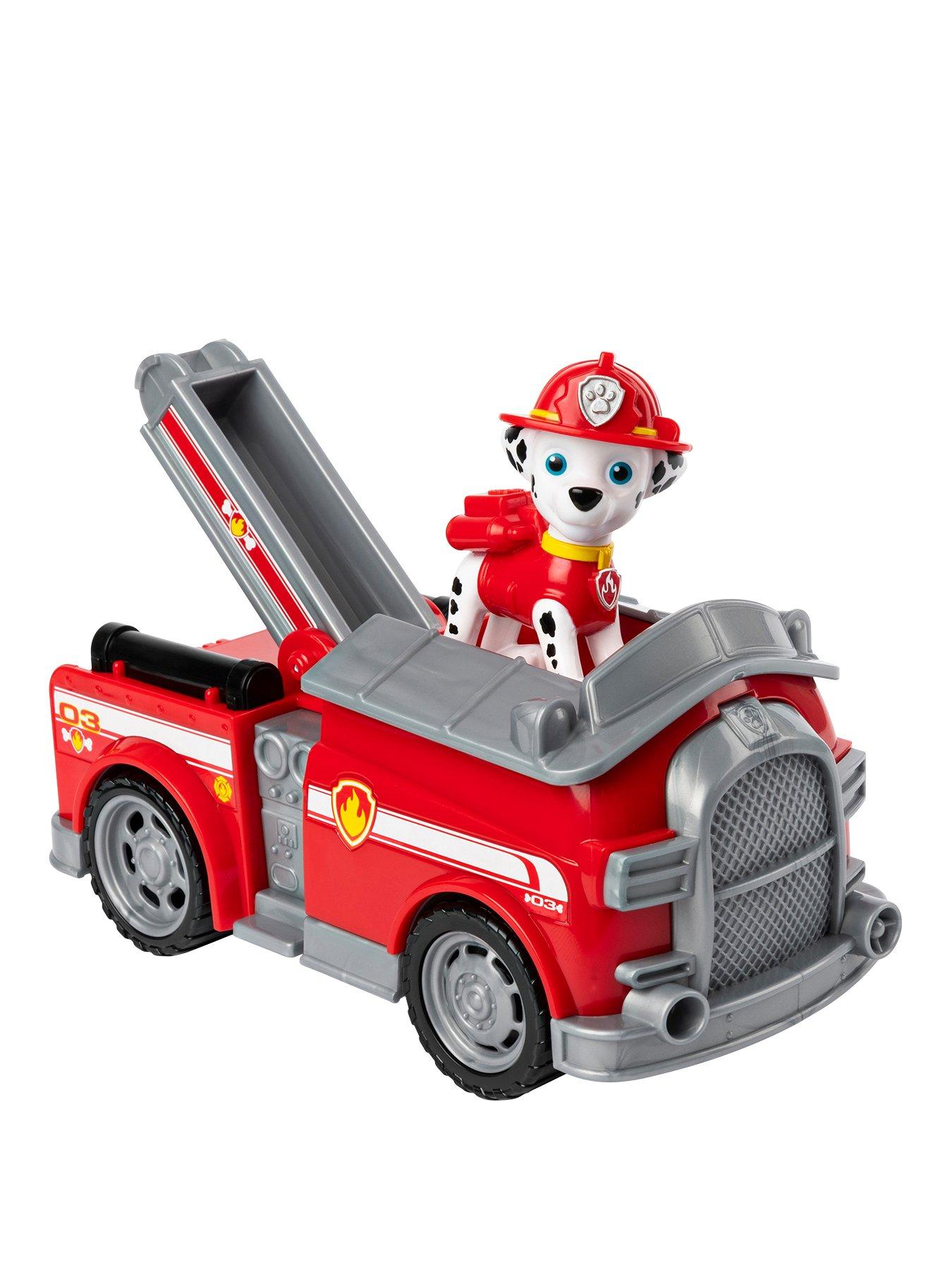 paw patrol marshall fire truck tent