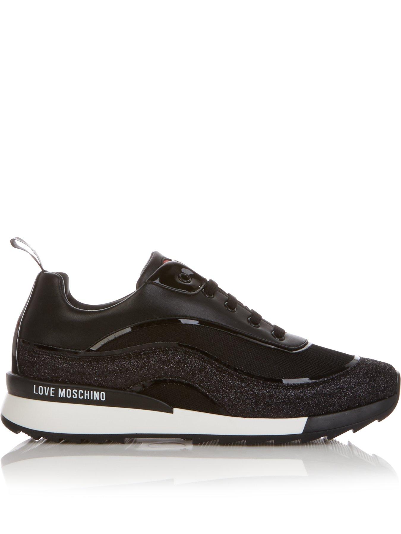 moschino runner trainers