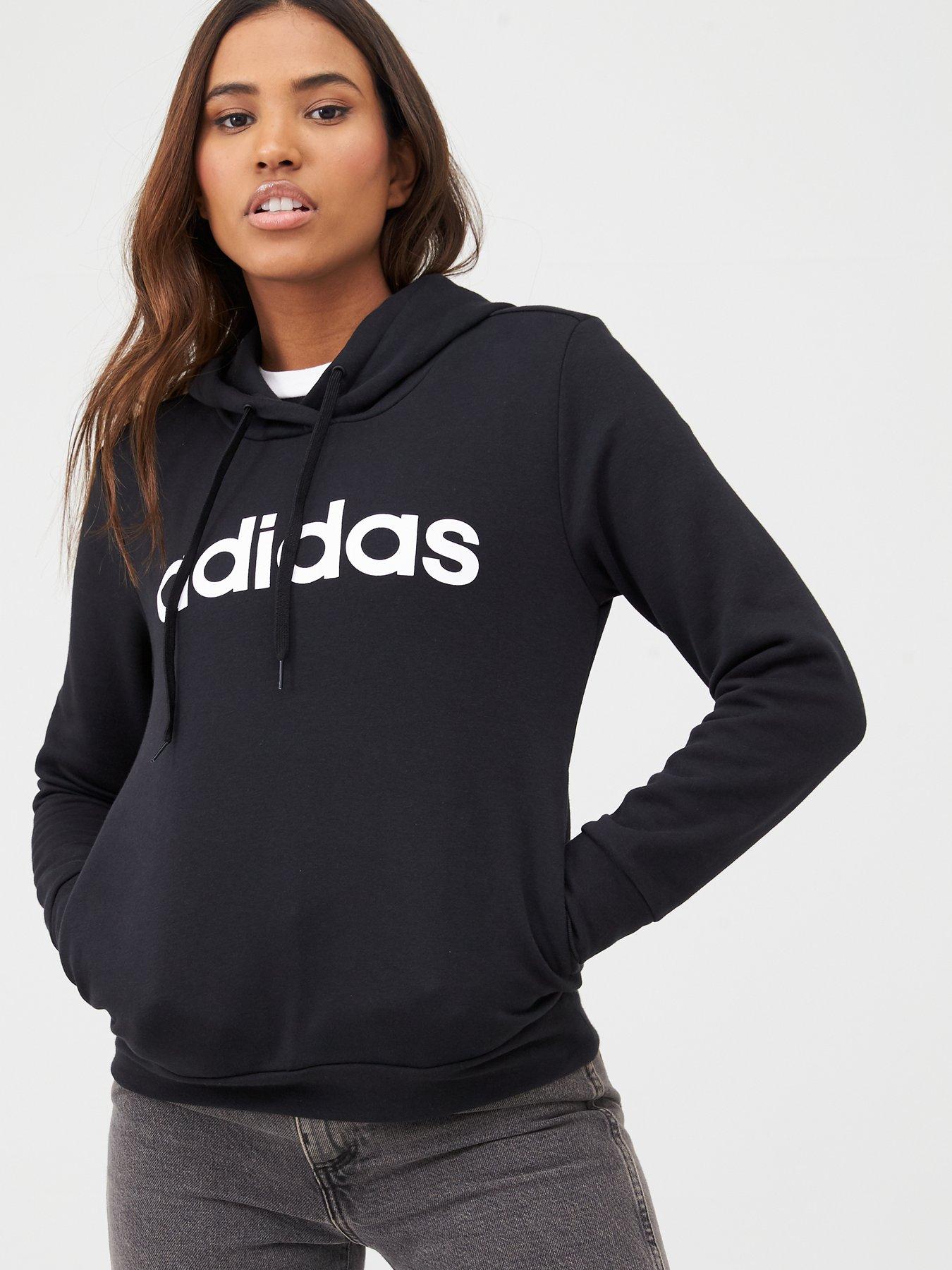 adidas essentials linear sweatshirt