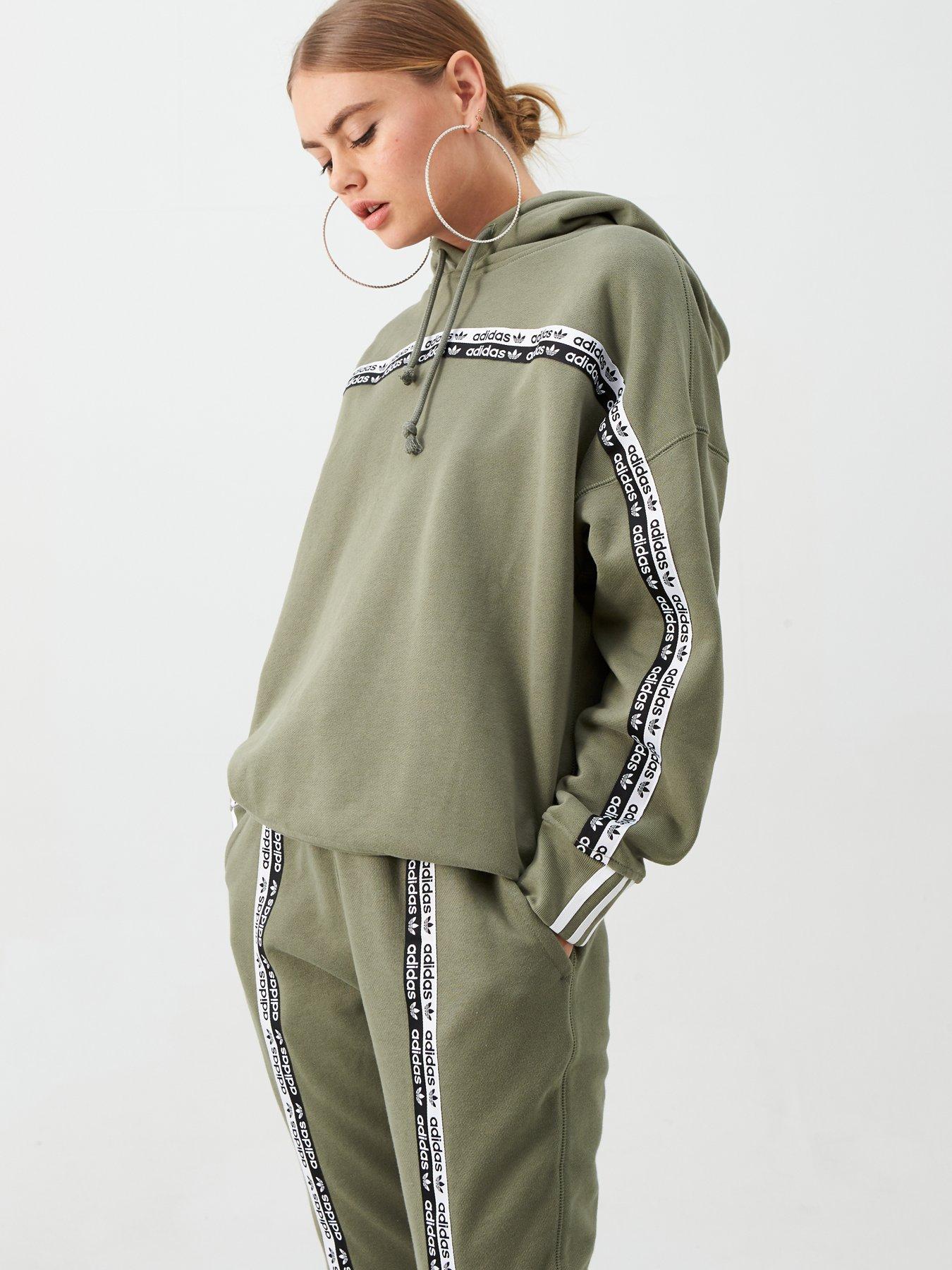 adidas green hoodie original