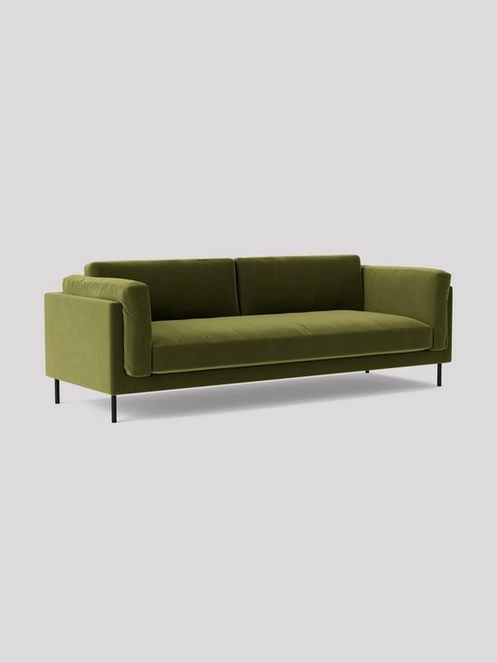 stillFront image of swoon-munich-fabric-3-seater-sofa
