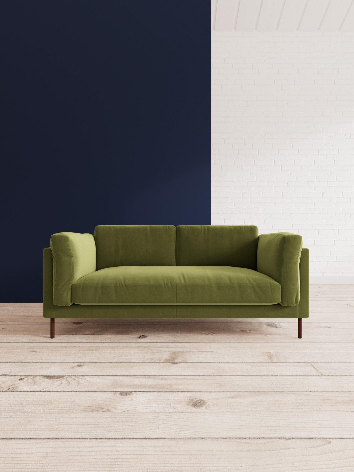 Product photograph of Swoon Munich Fabric 2 Seater Sofa from very.co.uk