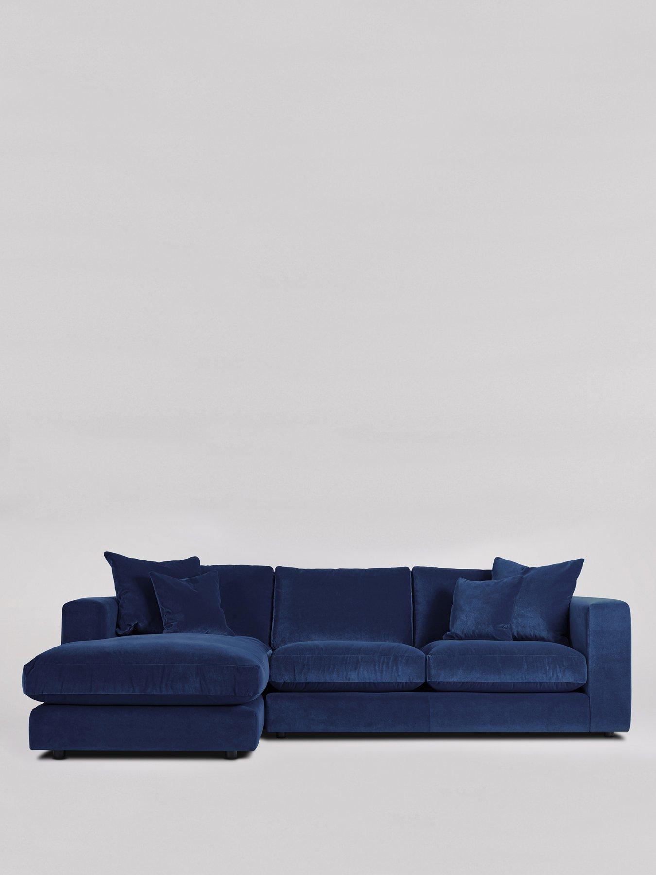 Product photograph of Swoon Althaea Fabric Left Hand Corner Sofa from very.co.uk