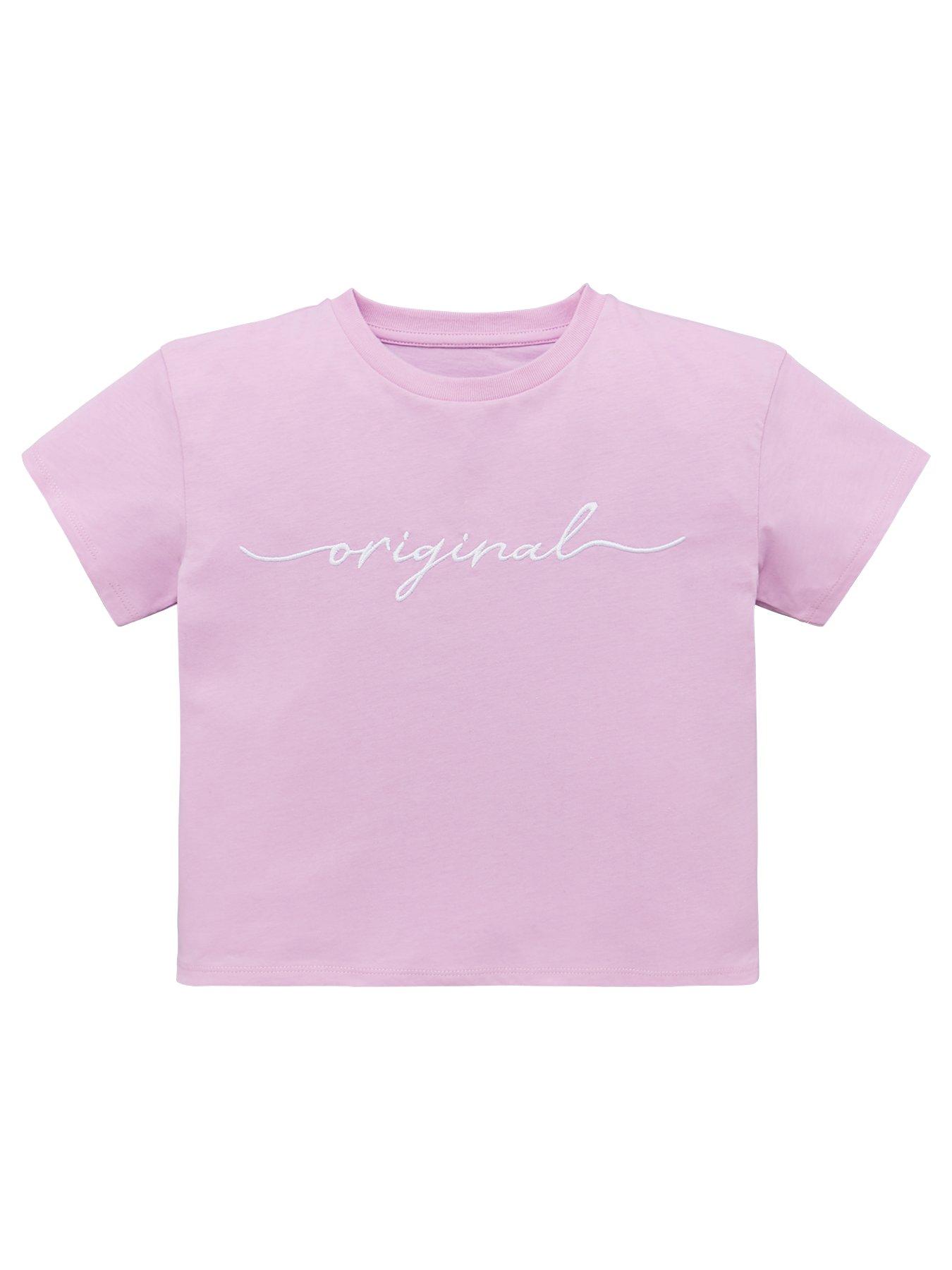 V By Very Girls Embroidered 'Original' T-Shirt review