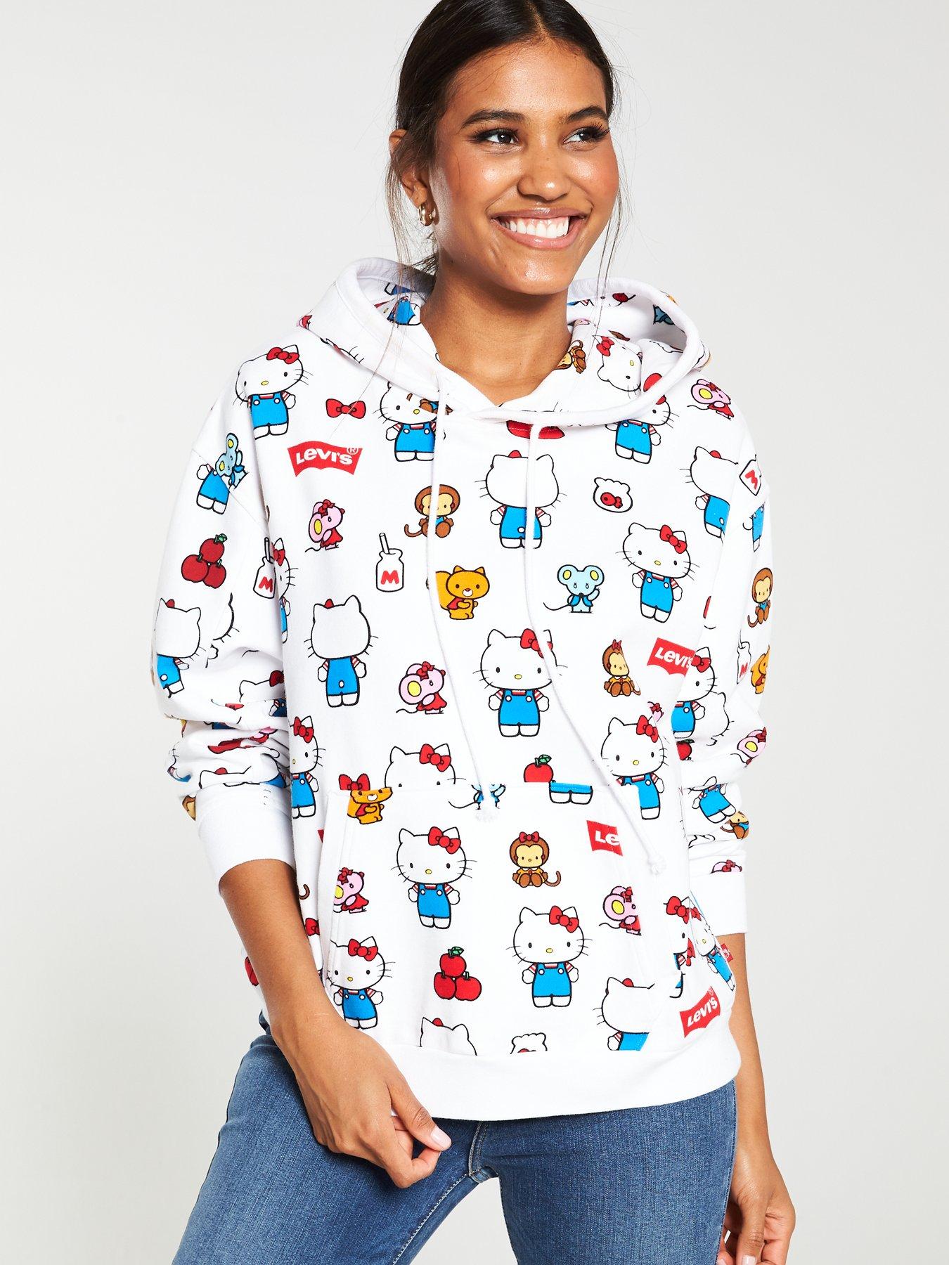 converse x hello kitty hoodie