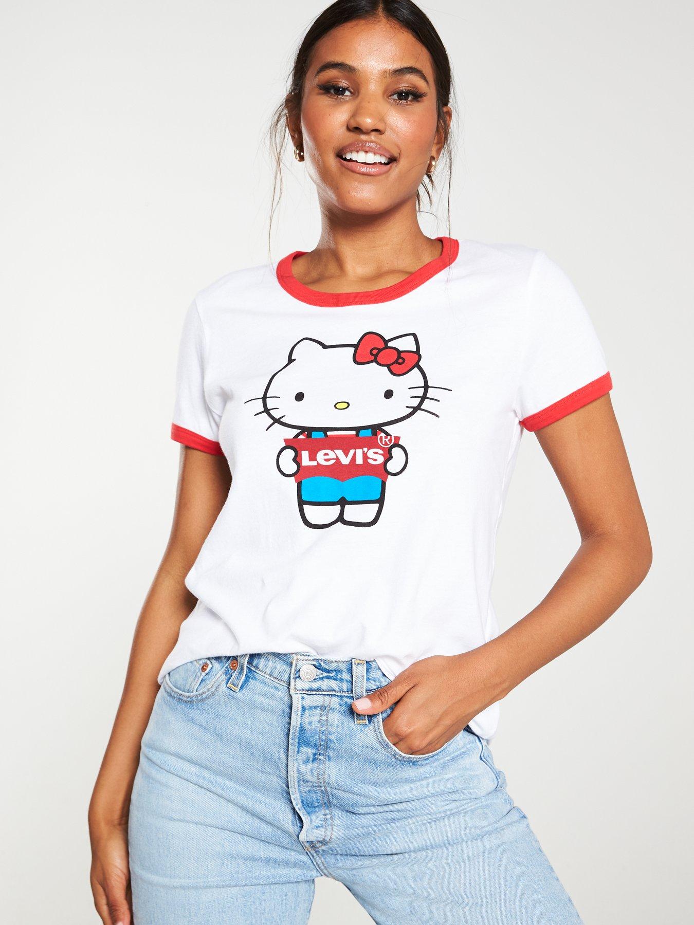 levis hello kitty t shirt