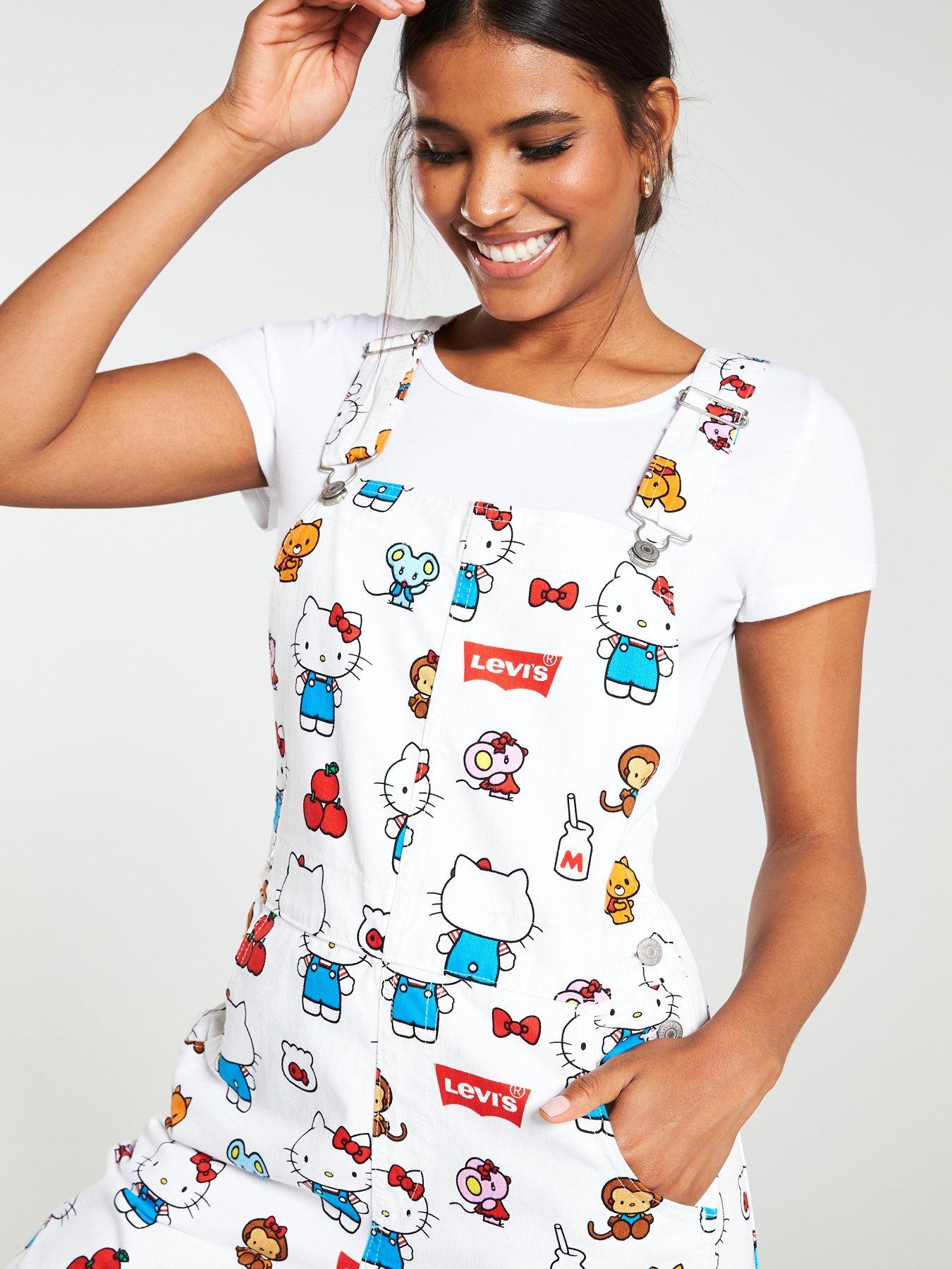 levi's hello kitty overalls