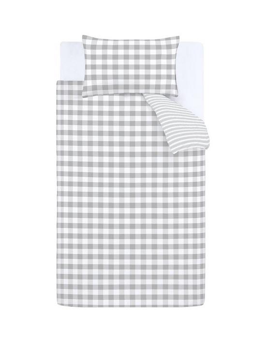 stillFront image of bianca-fine-linens-stripe-cotton-duvet-cover-set-grey