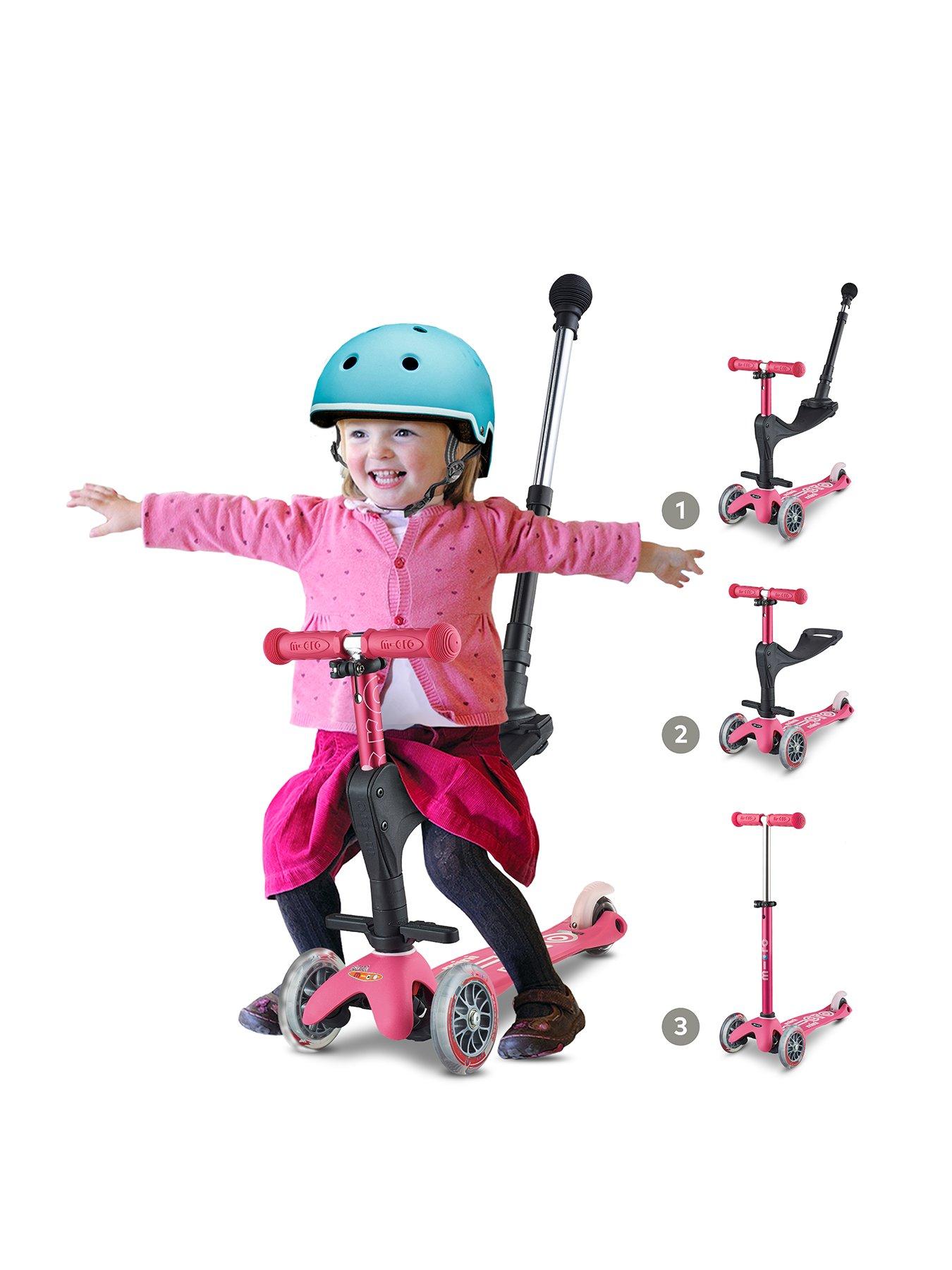 micro scooter deluxe pink