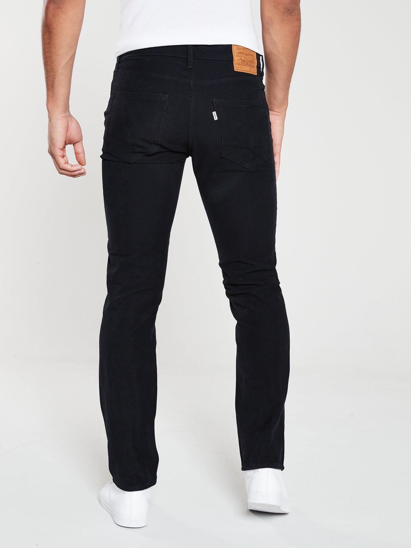 levi black corduroy jeans