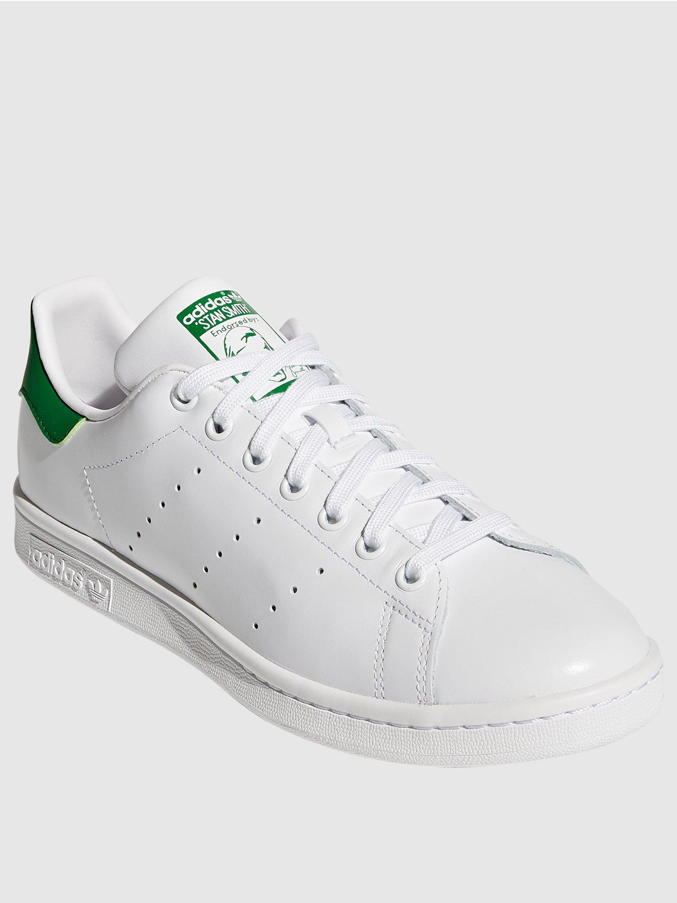 stan smith adidas green and white