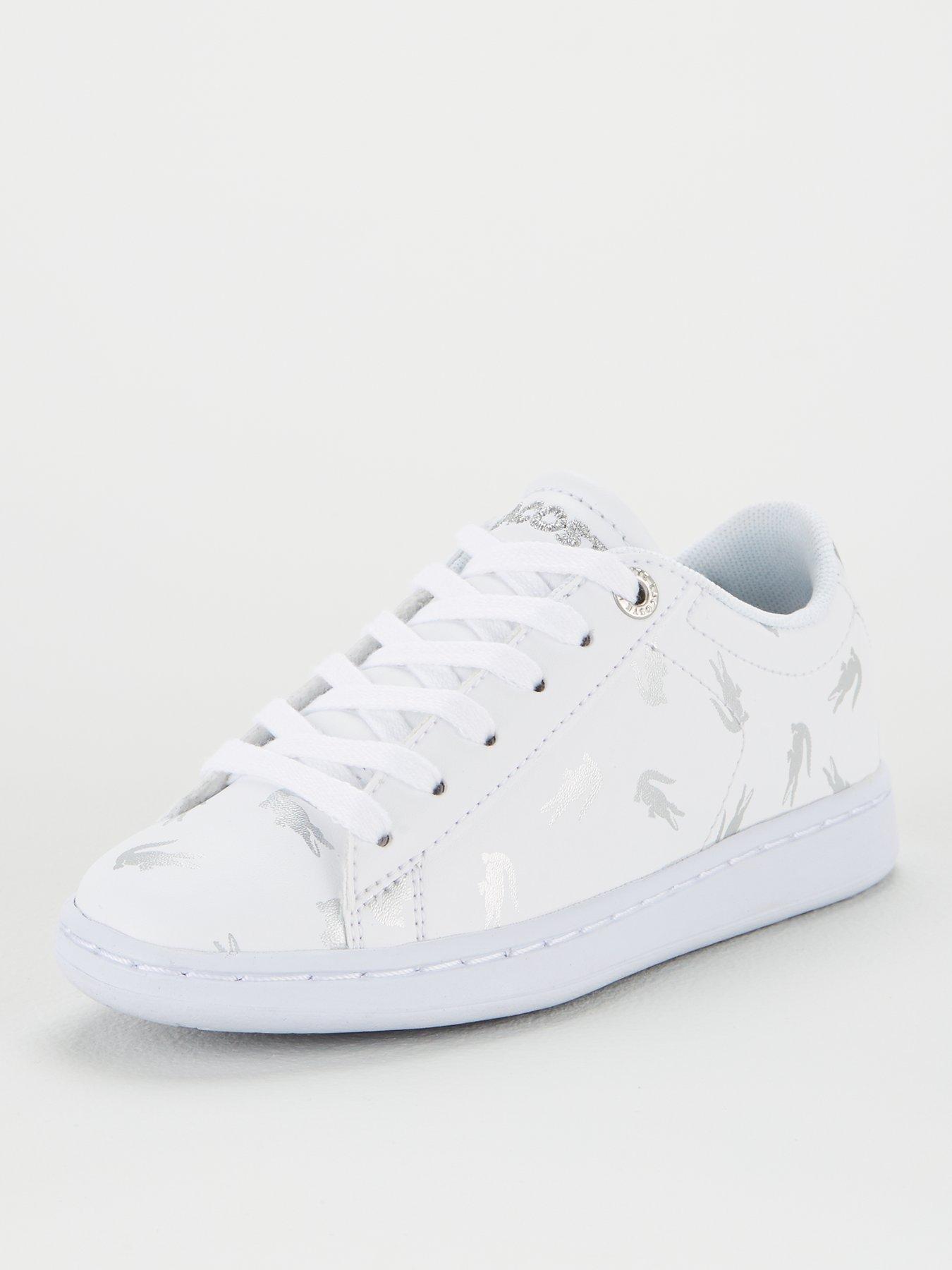 lacoste carnaby evo silver