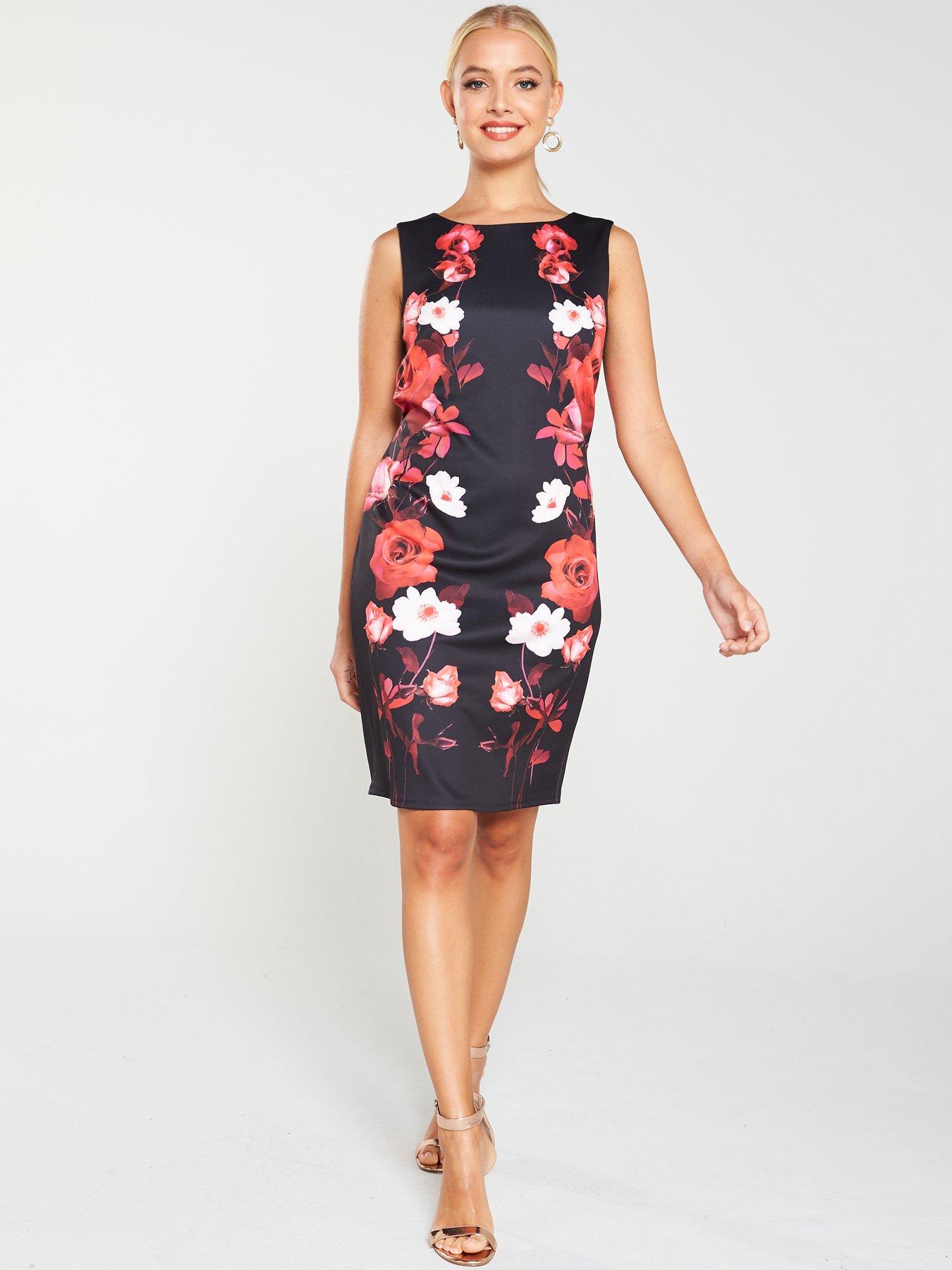 wallis black shift dress