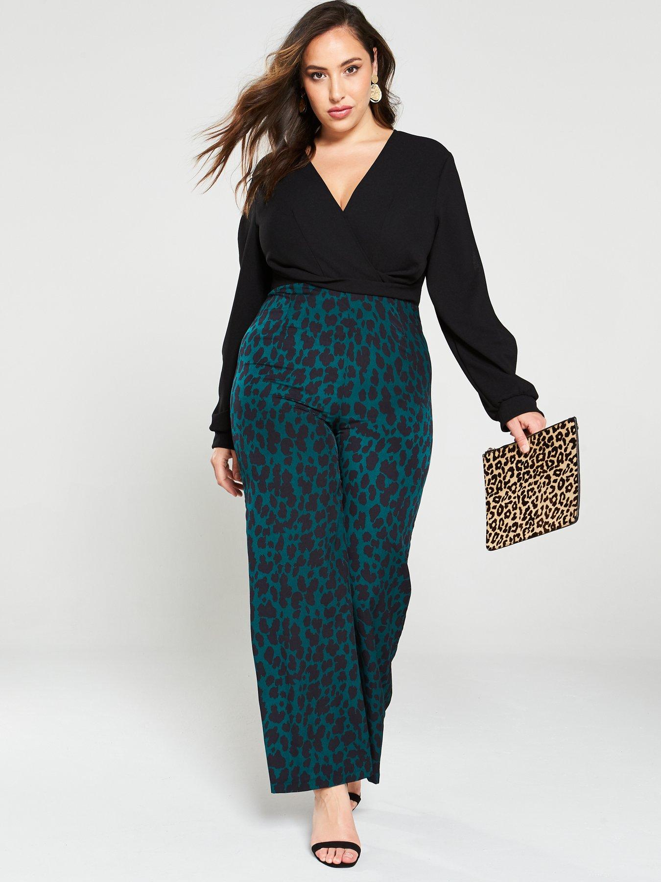 very leopard print jumpsuit